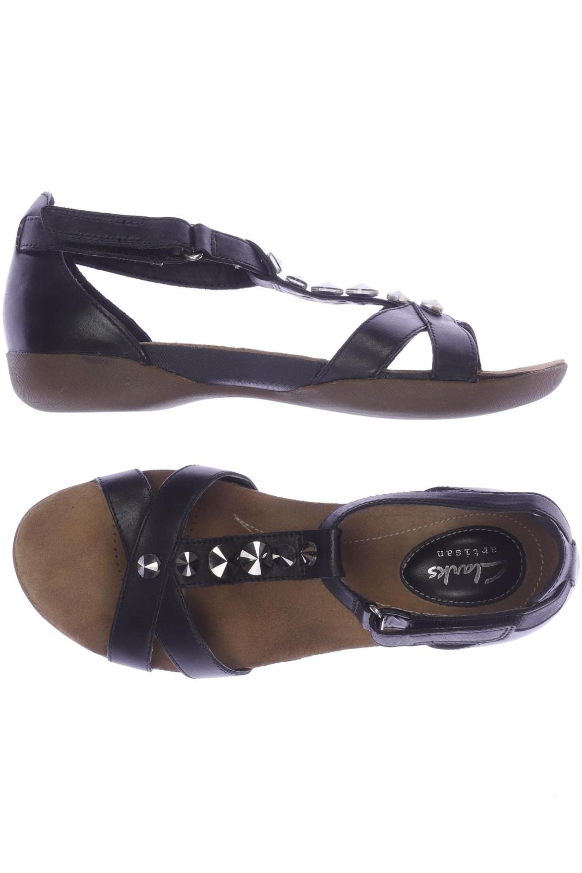 

Clarks Damen Sandale, schwarz