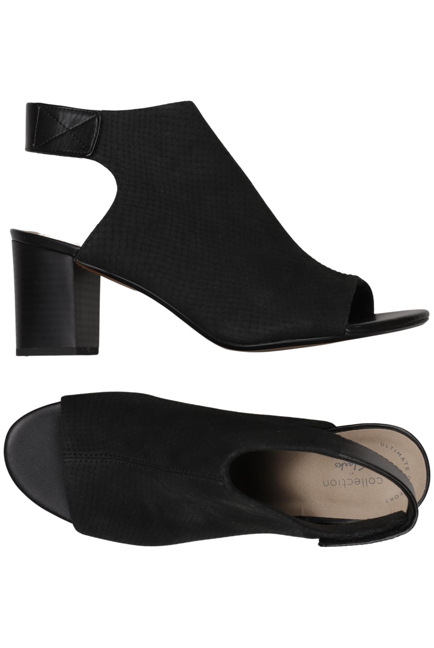 

Clarks Damen Sandale, schwarz, Gr. 41
