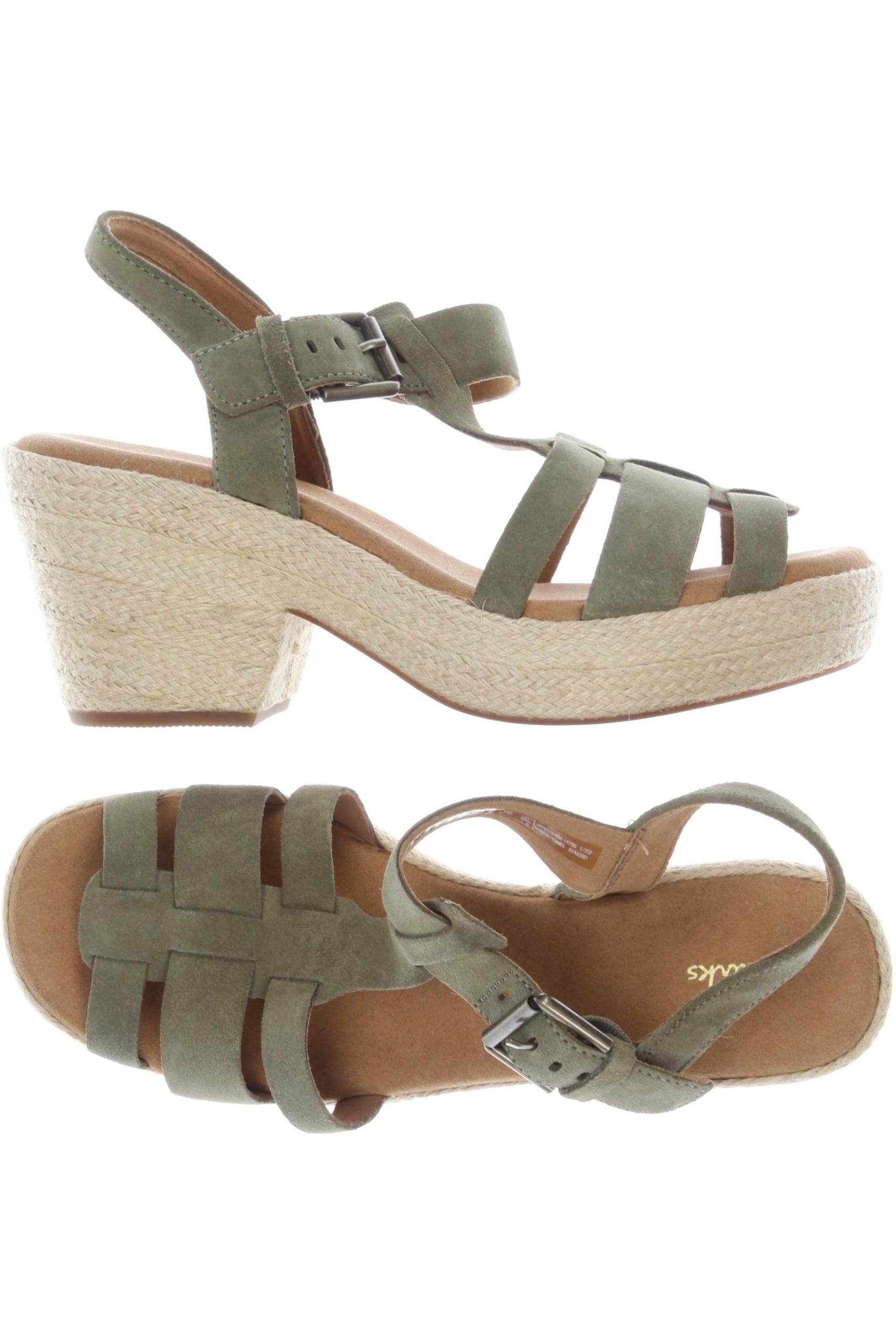 

Clarks Damen Sandale, grün, Gr. 40