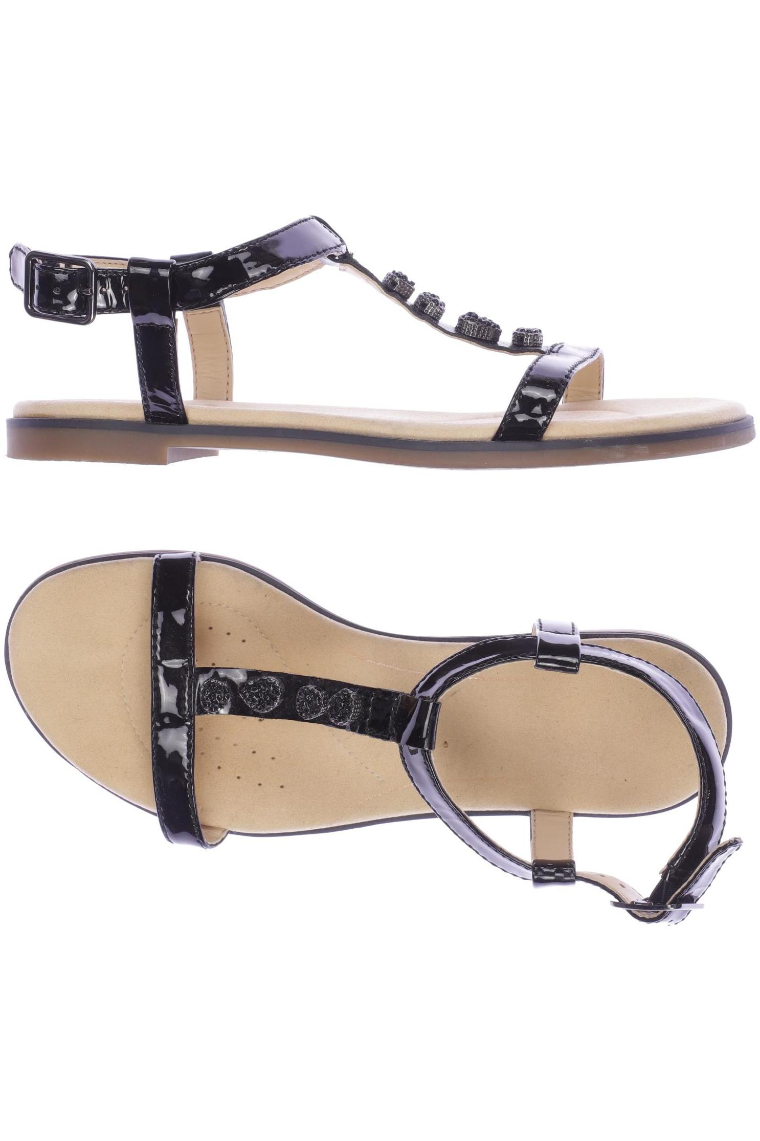 

Clarks Damen Sandale, schwarz, Gr. 37