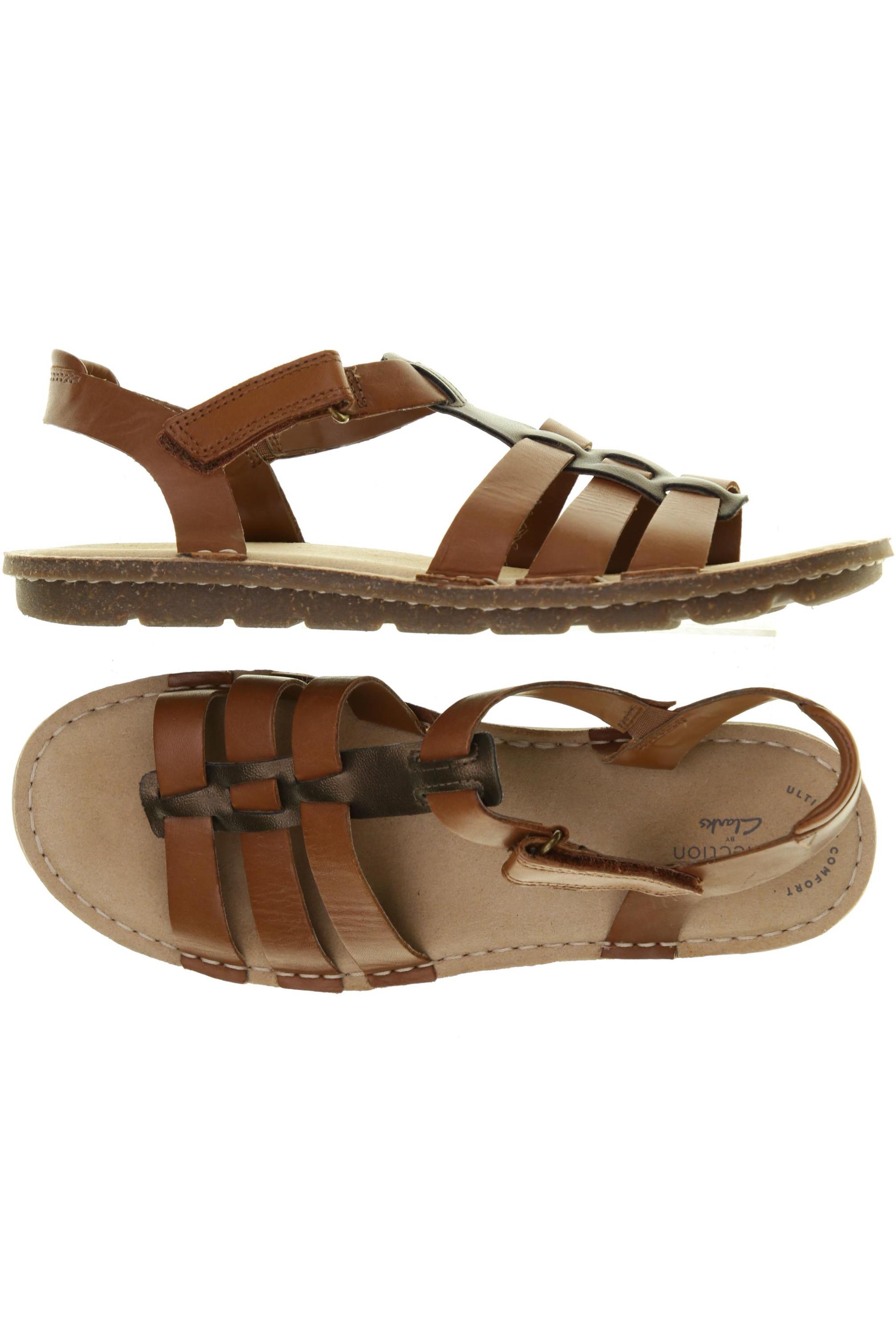 

Clarks Damen Sandale, braun, Gr. 40