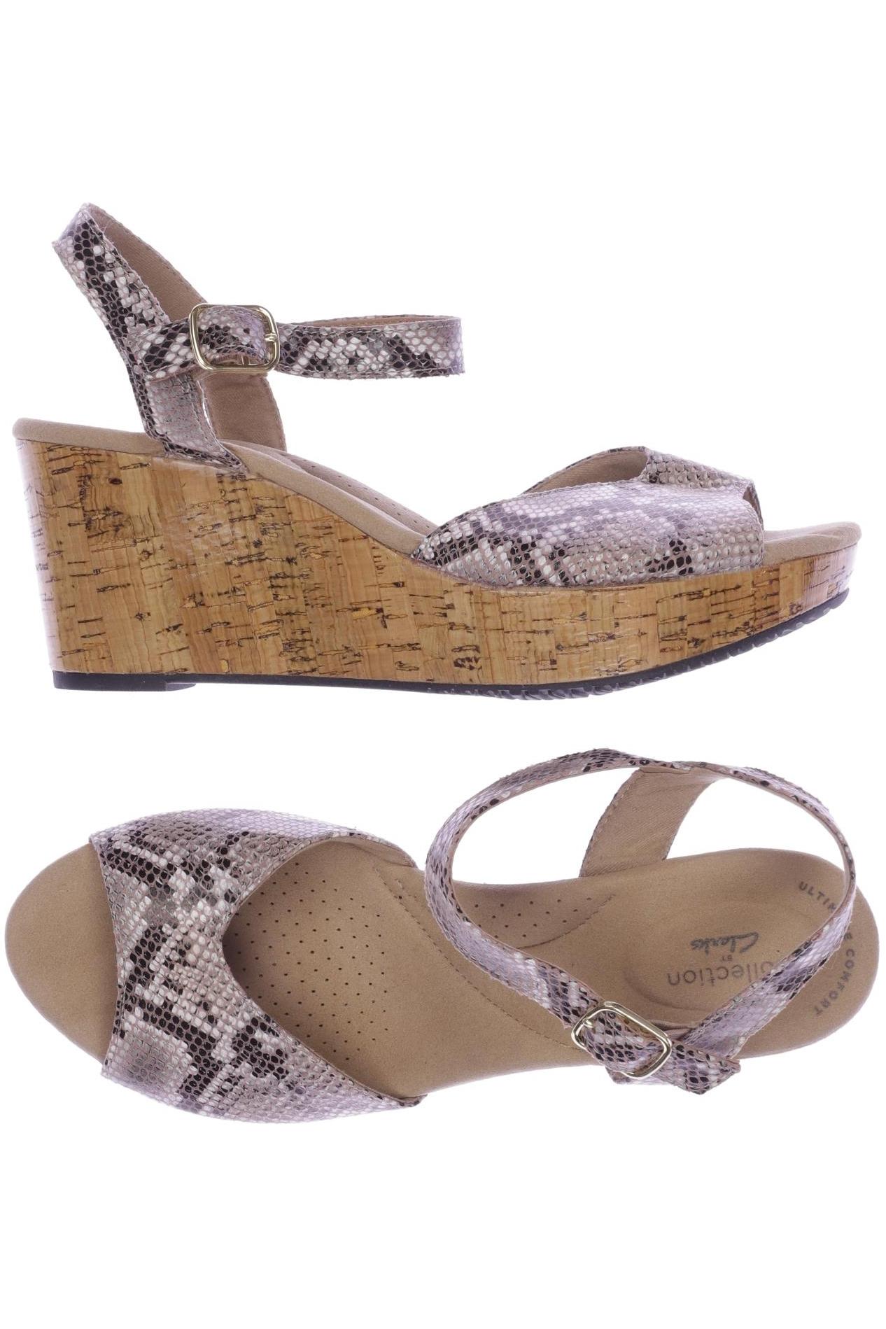 

Clarks Damen Sandale, grau, Gr. 41