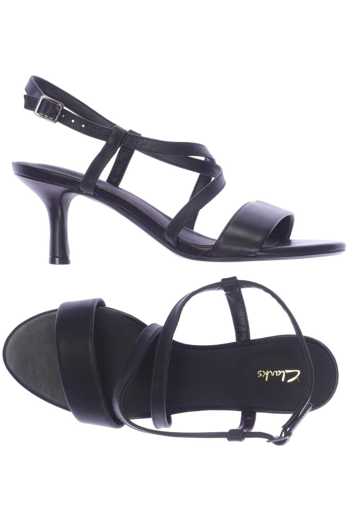 

Clarks Damen Sandale, schwarz, Gr. 39