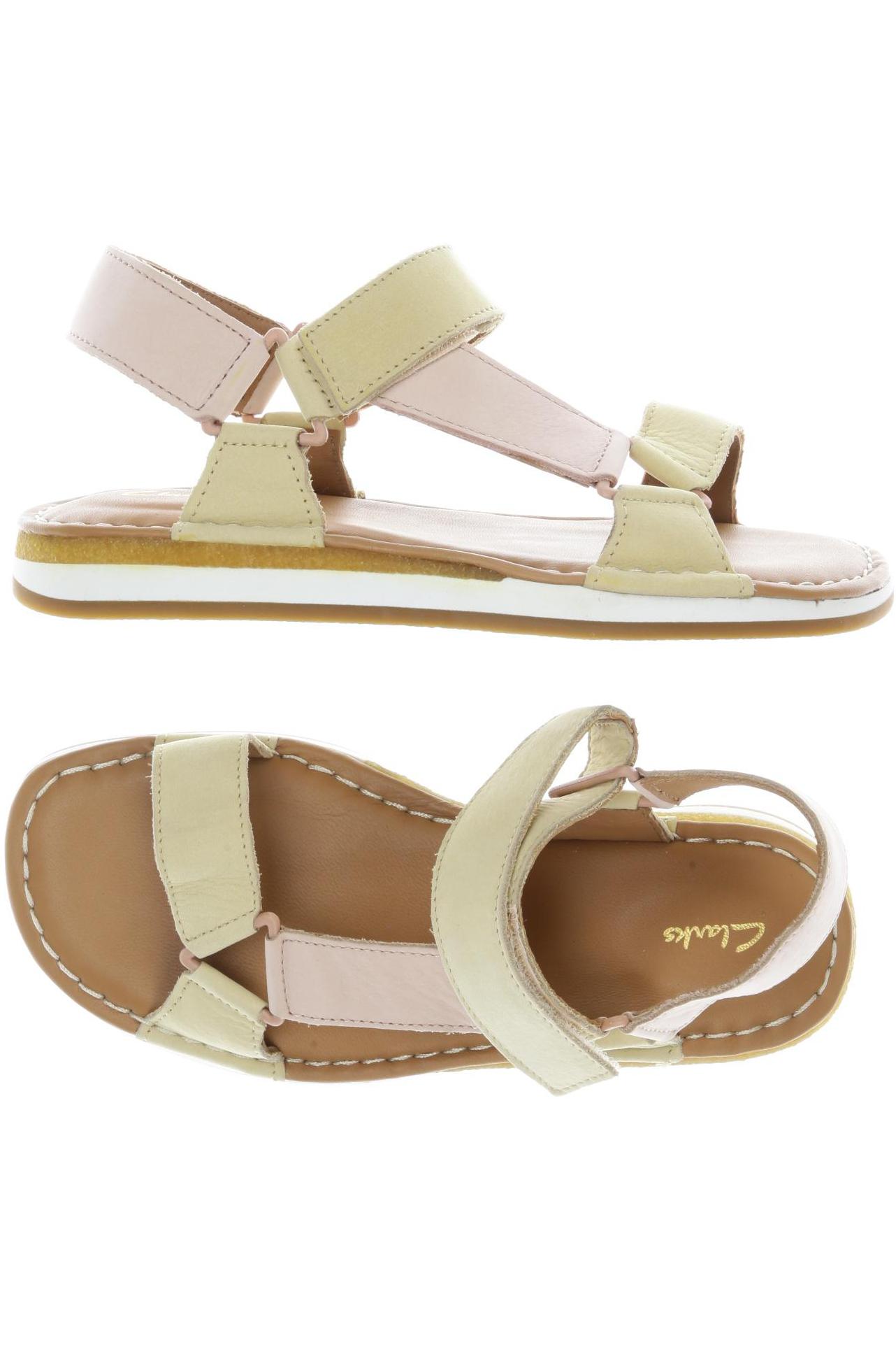 

Clarks Damen Sandale, beige, Gr. 36