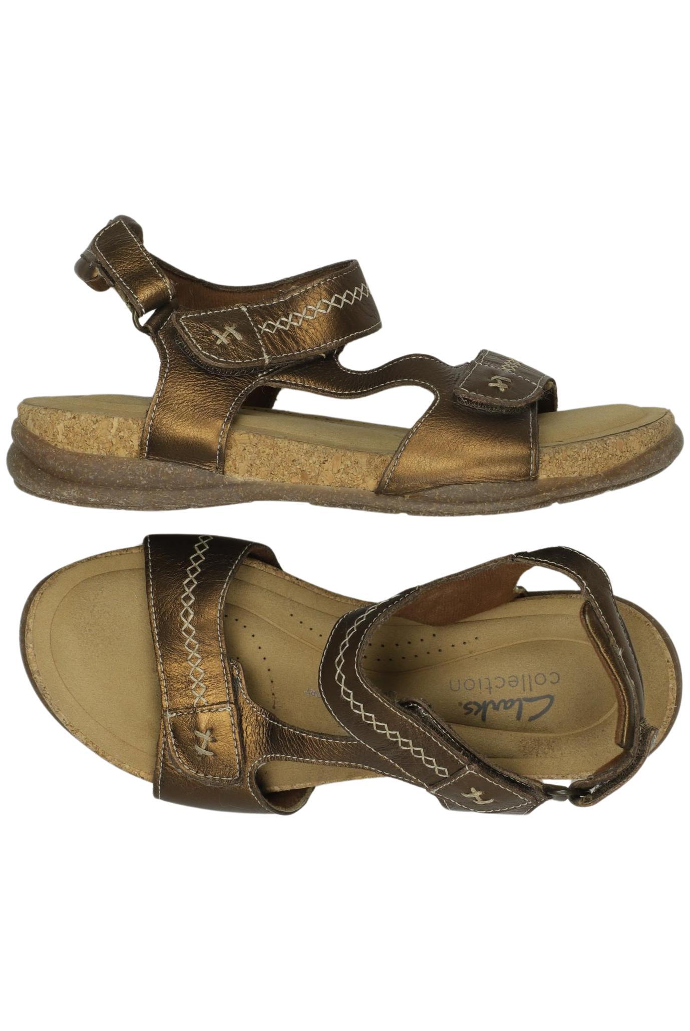 

Clarks Damen Sandale, braun, Gr. 37