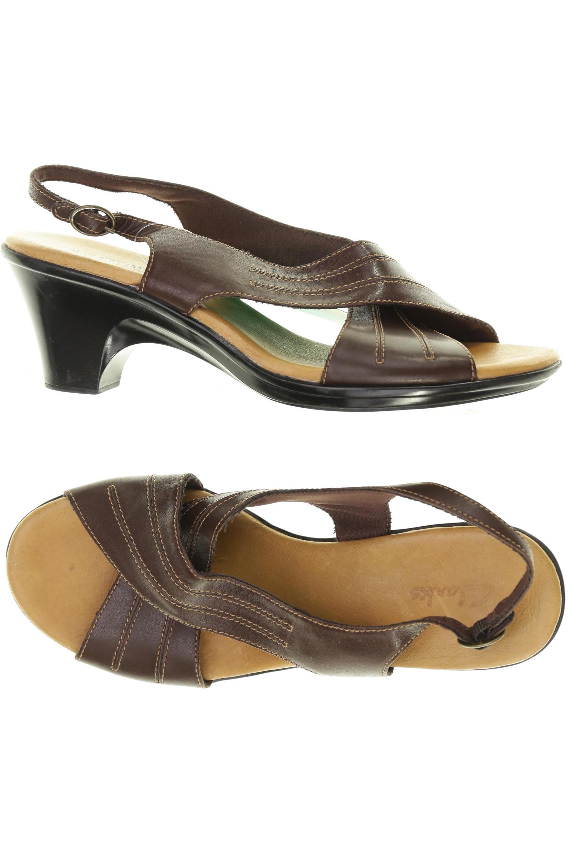

Clarks Damen Sandale, braun, Gr. 39