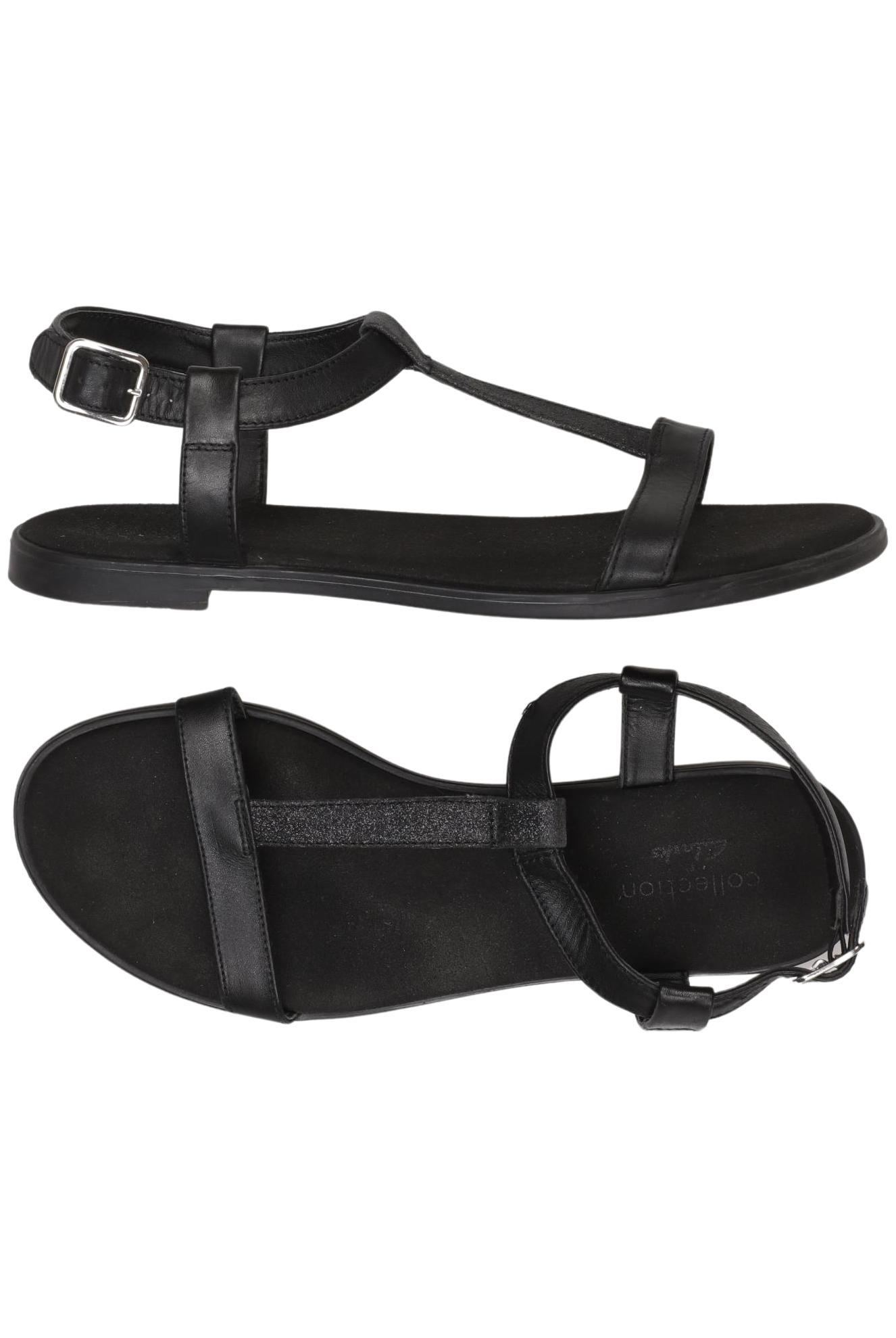 

Clarks Damen Sandale, schwarz, Gr. 39.5