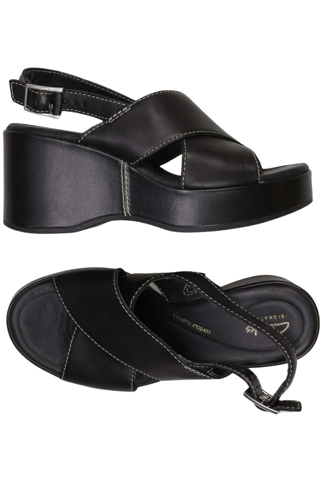 

Clarks Damen Sandale, schwarz, Gr. 39