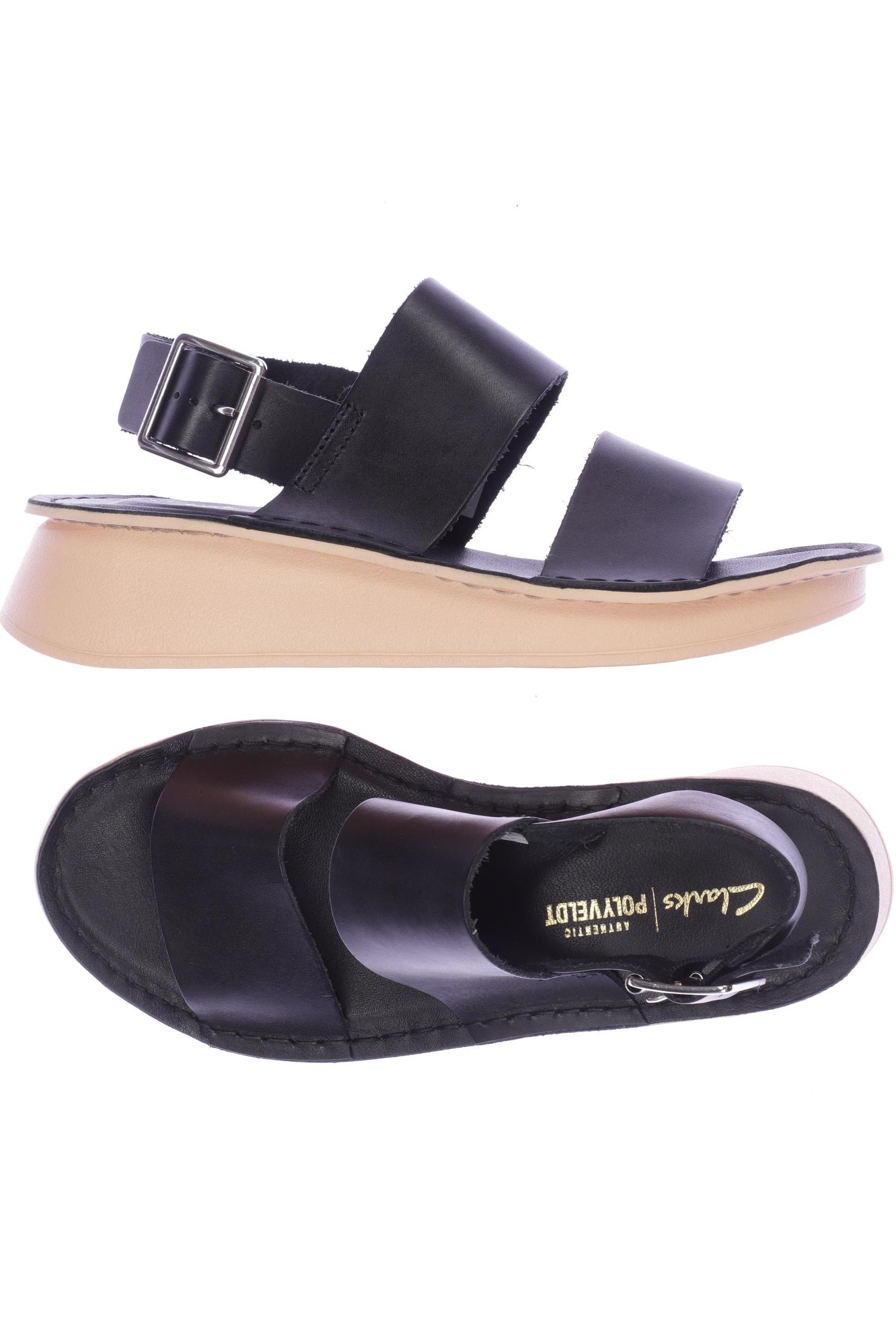 

Clarks Damen Sandale, schwarz, Gr. 39.5