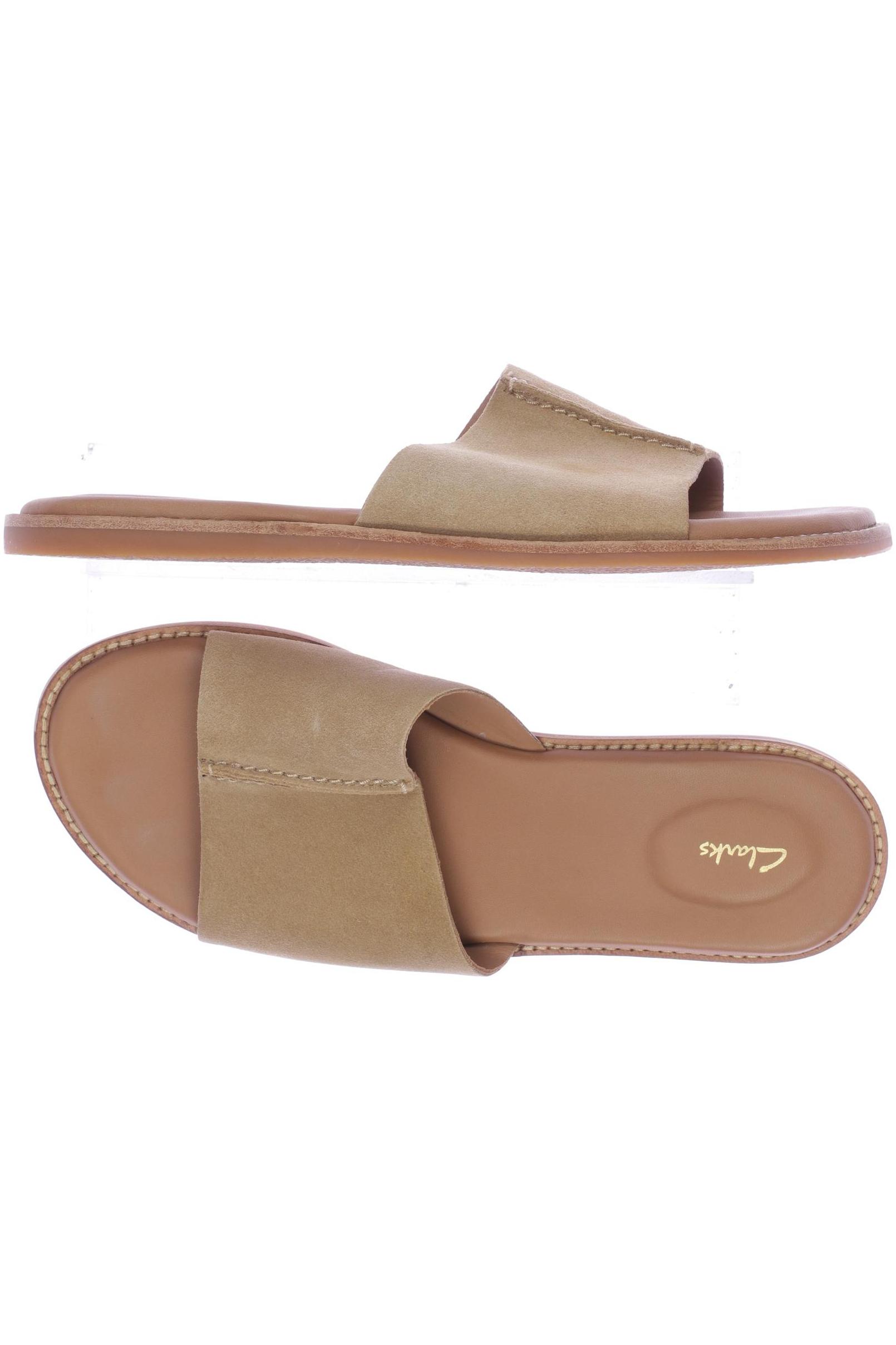 

Clarks Damen Sandale, beige, Gr. 39.5