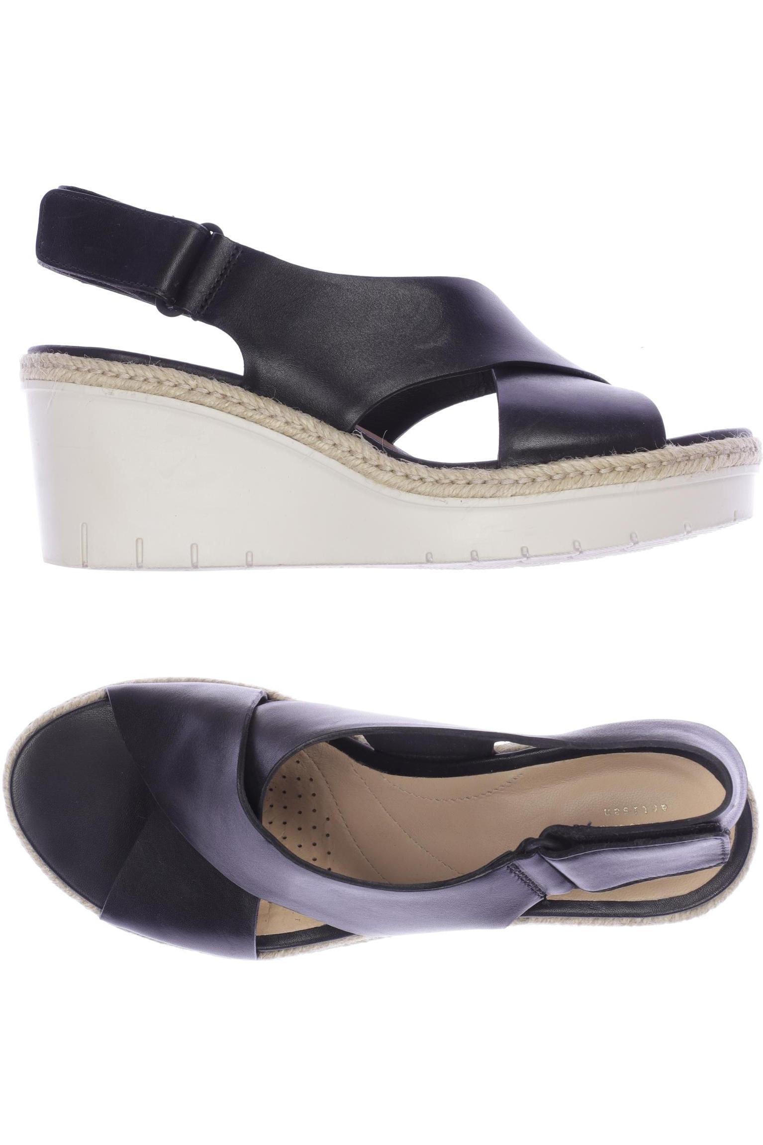 

Clarks Damen Sandale, schwarz, Gr. 38