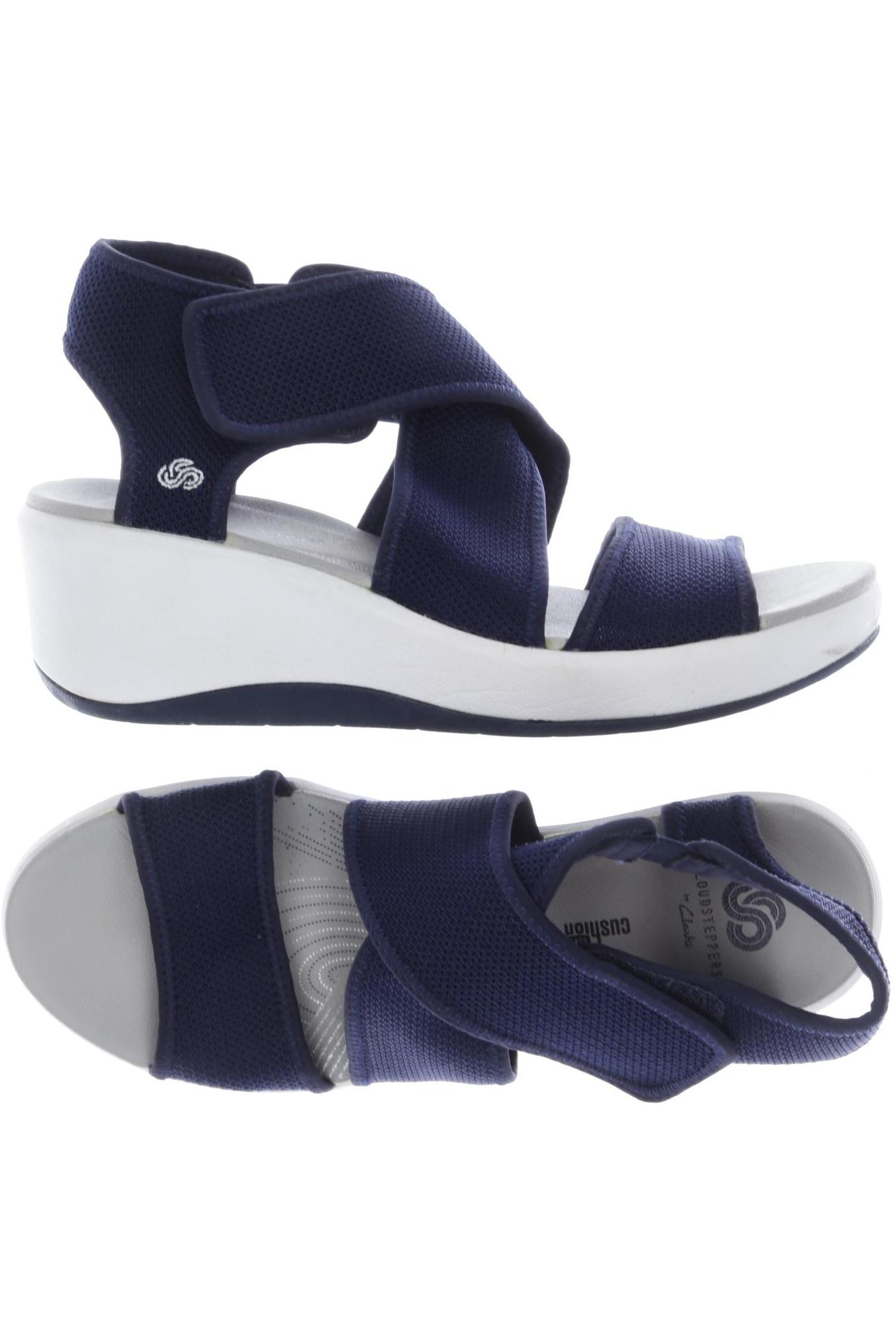 

Clarks Damen Sandale, marineblau, Gr. 38