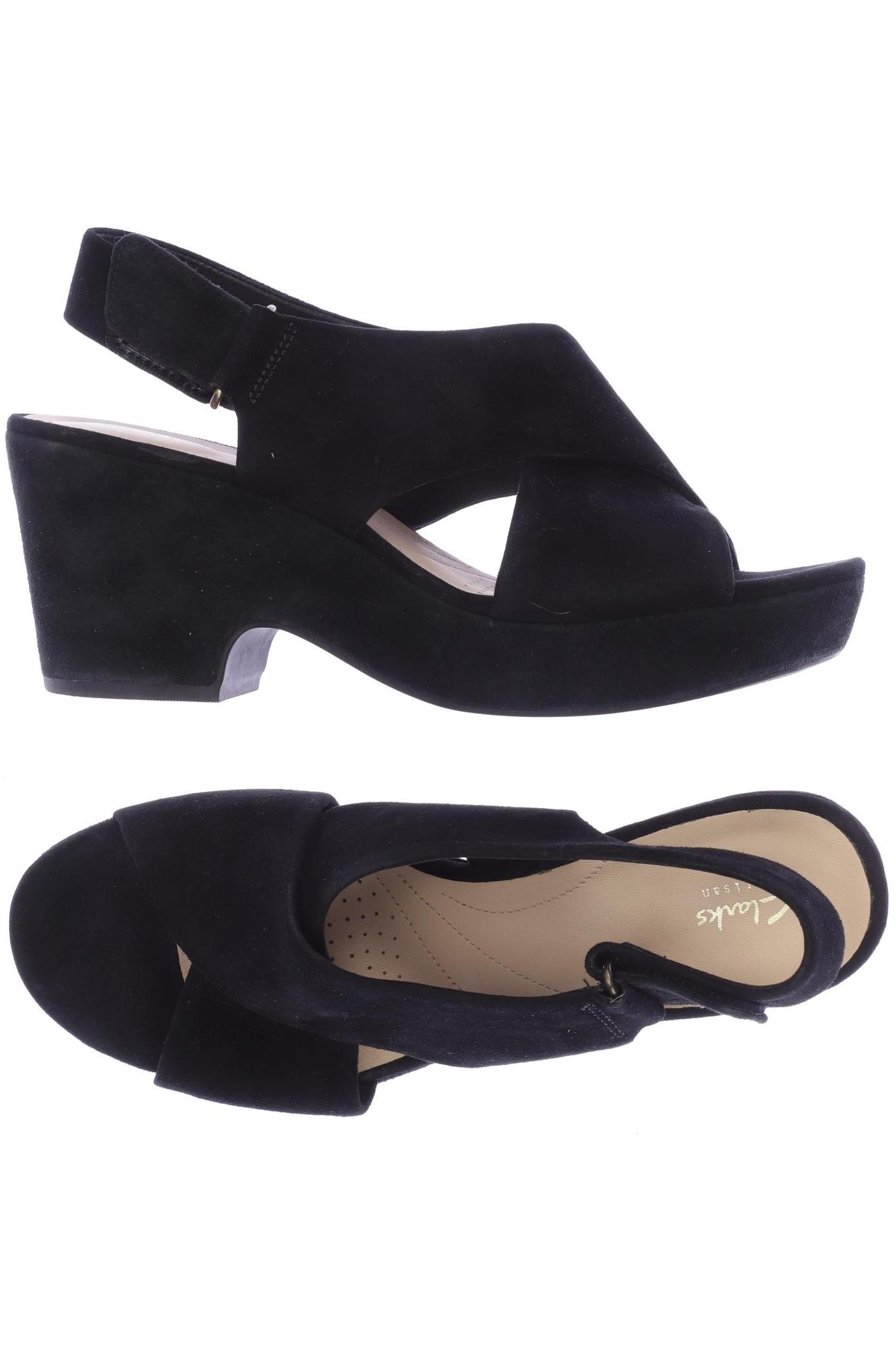

Clarks Damen Sandale, schwarz