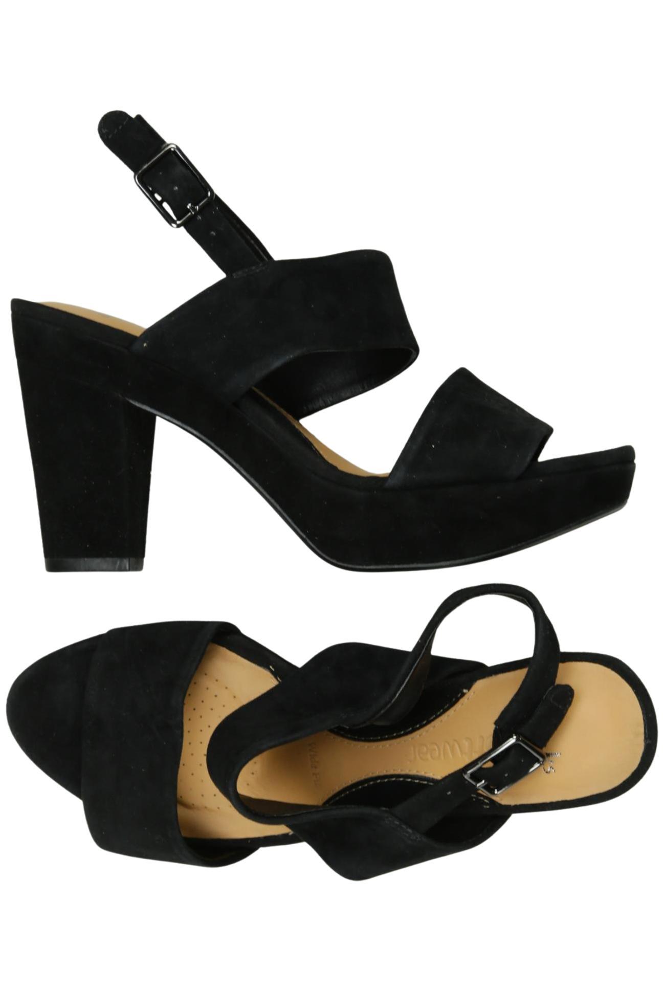 

Clarks Damen Sandale, schwarz, Gr. 6.5