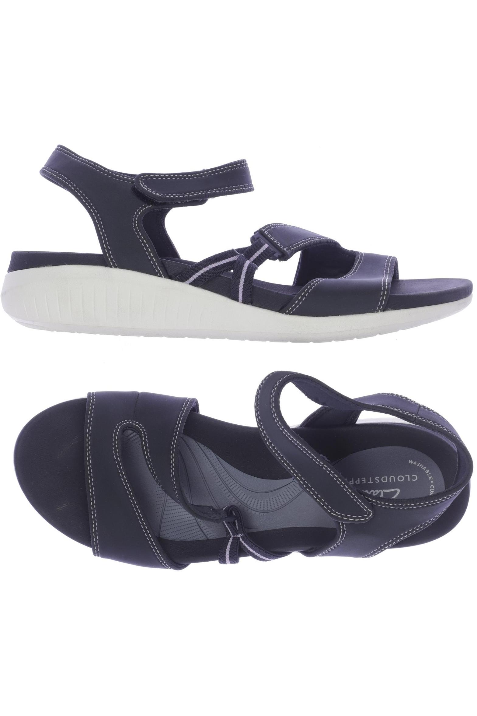 

Clarks Damen Sandale, marineblau, Gr. 41