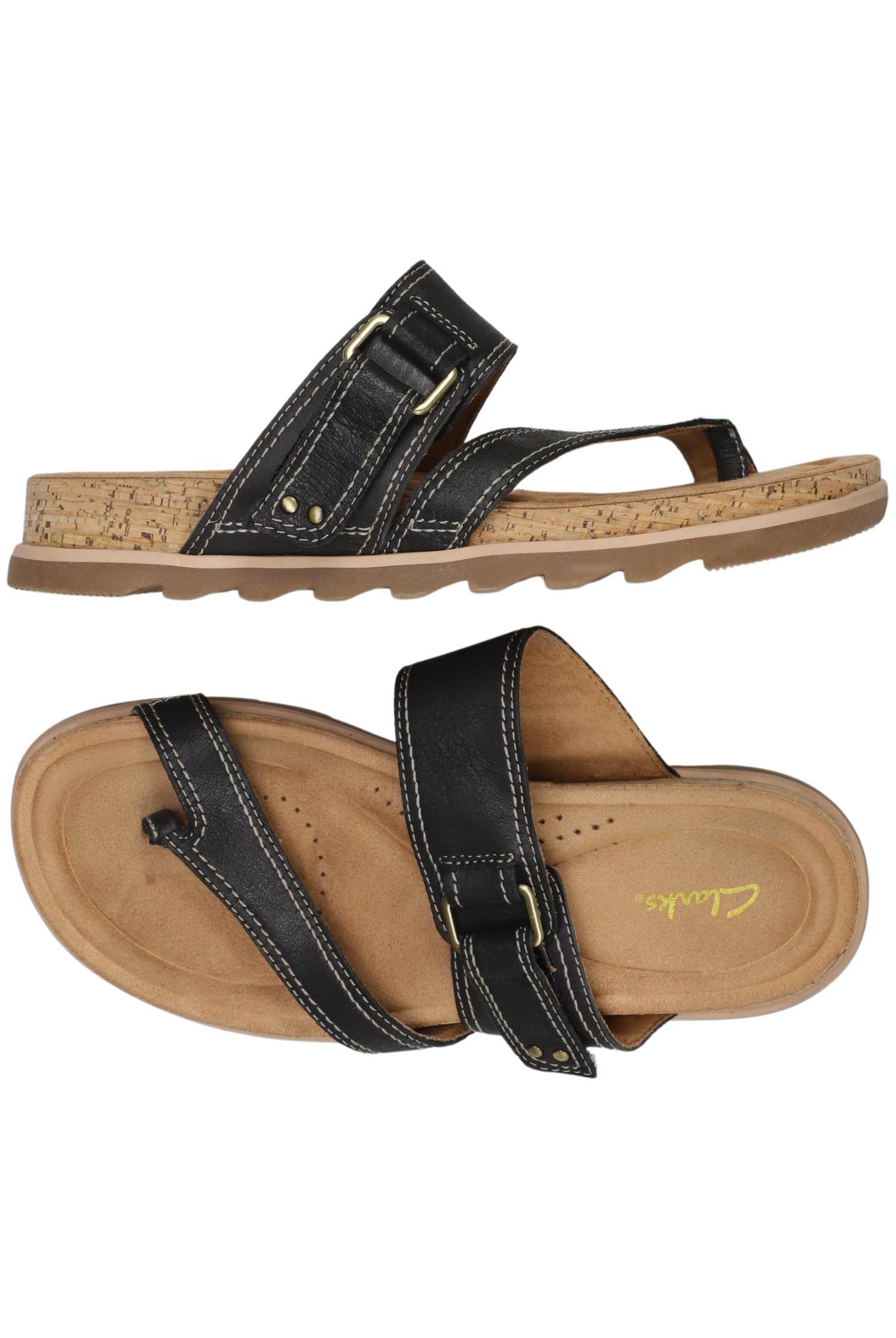 

Clarks Damen Sandale, schwarz, Gr. 37.5