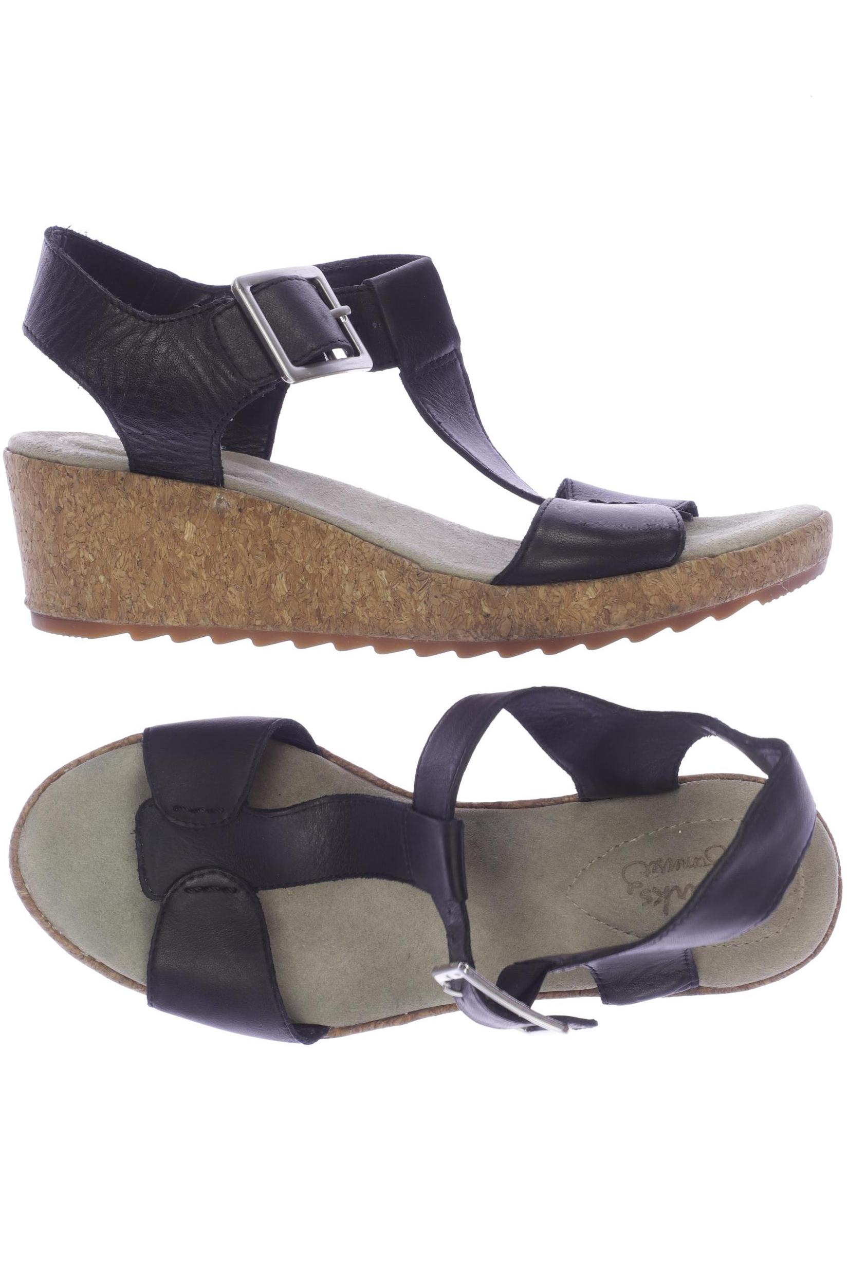 

Clarks Damen Sandale, schwarz, Gr. 37