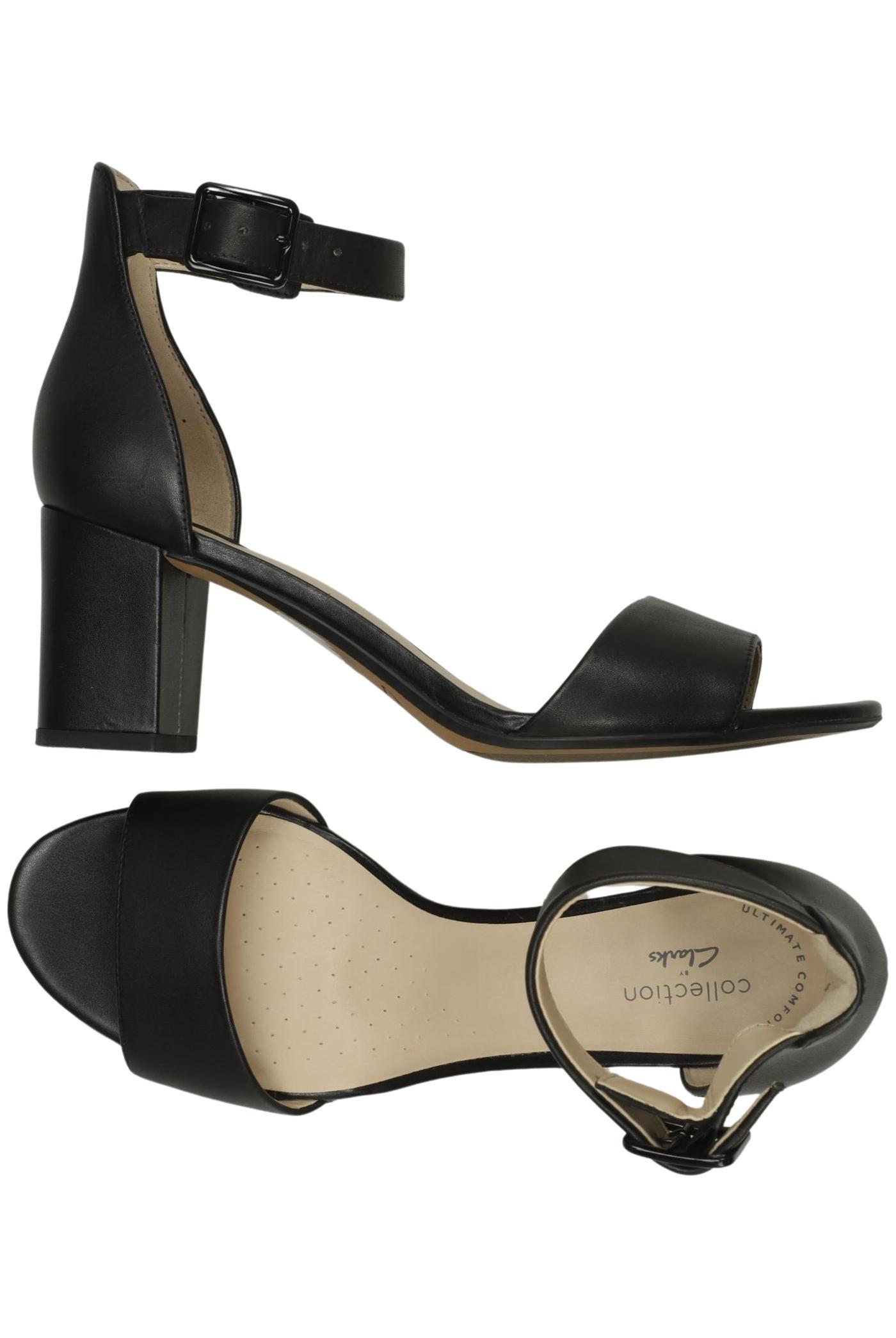 

Clarks Damen Sandale, schwarz, Gr. 39