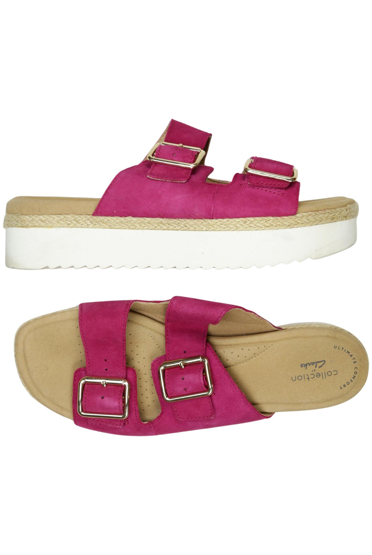 

Clarks Damen Sandale, pink, Gr. 41.5