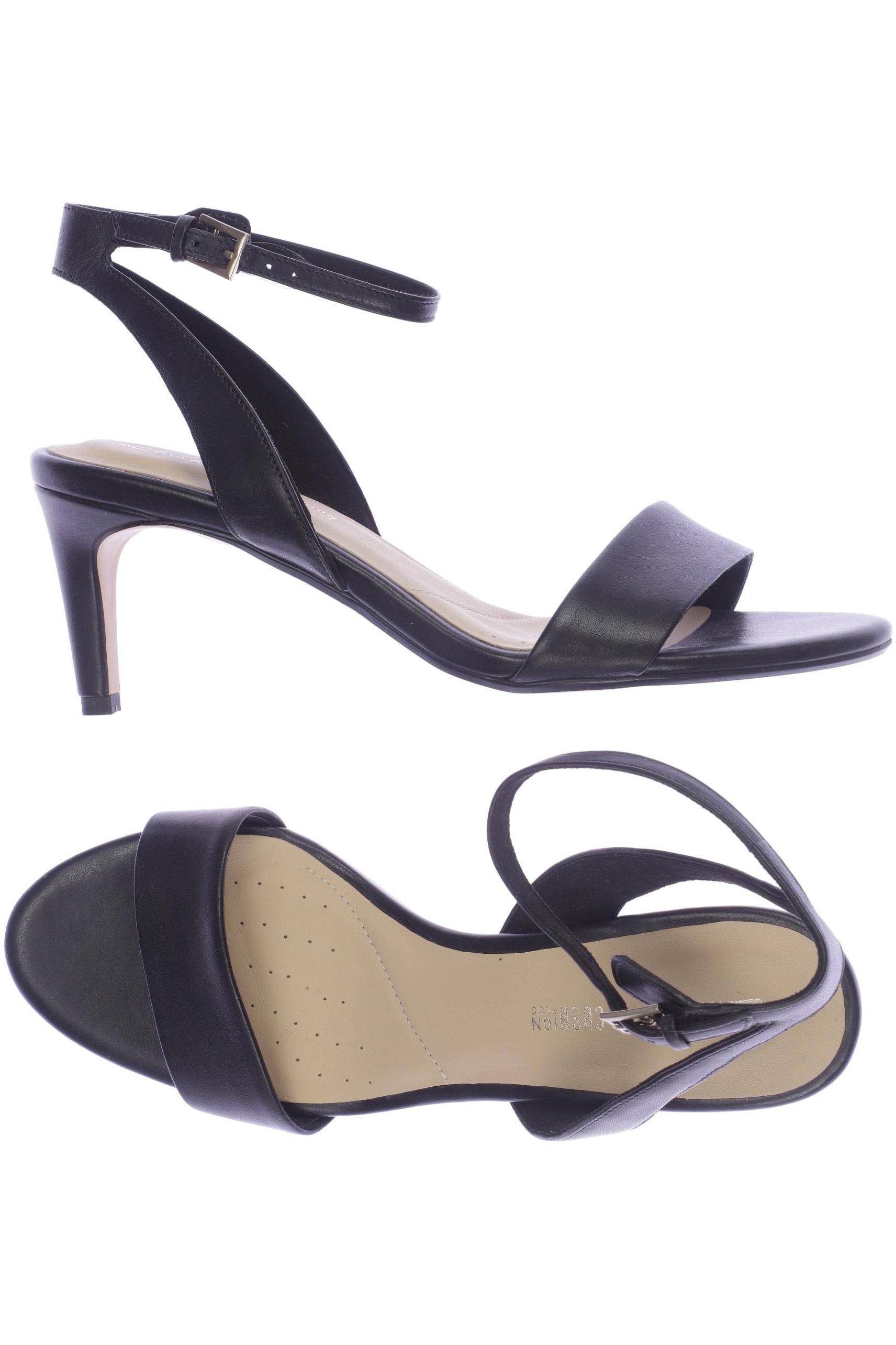

Clarks Damen Sandale, schwarz, Gr. 6.5