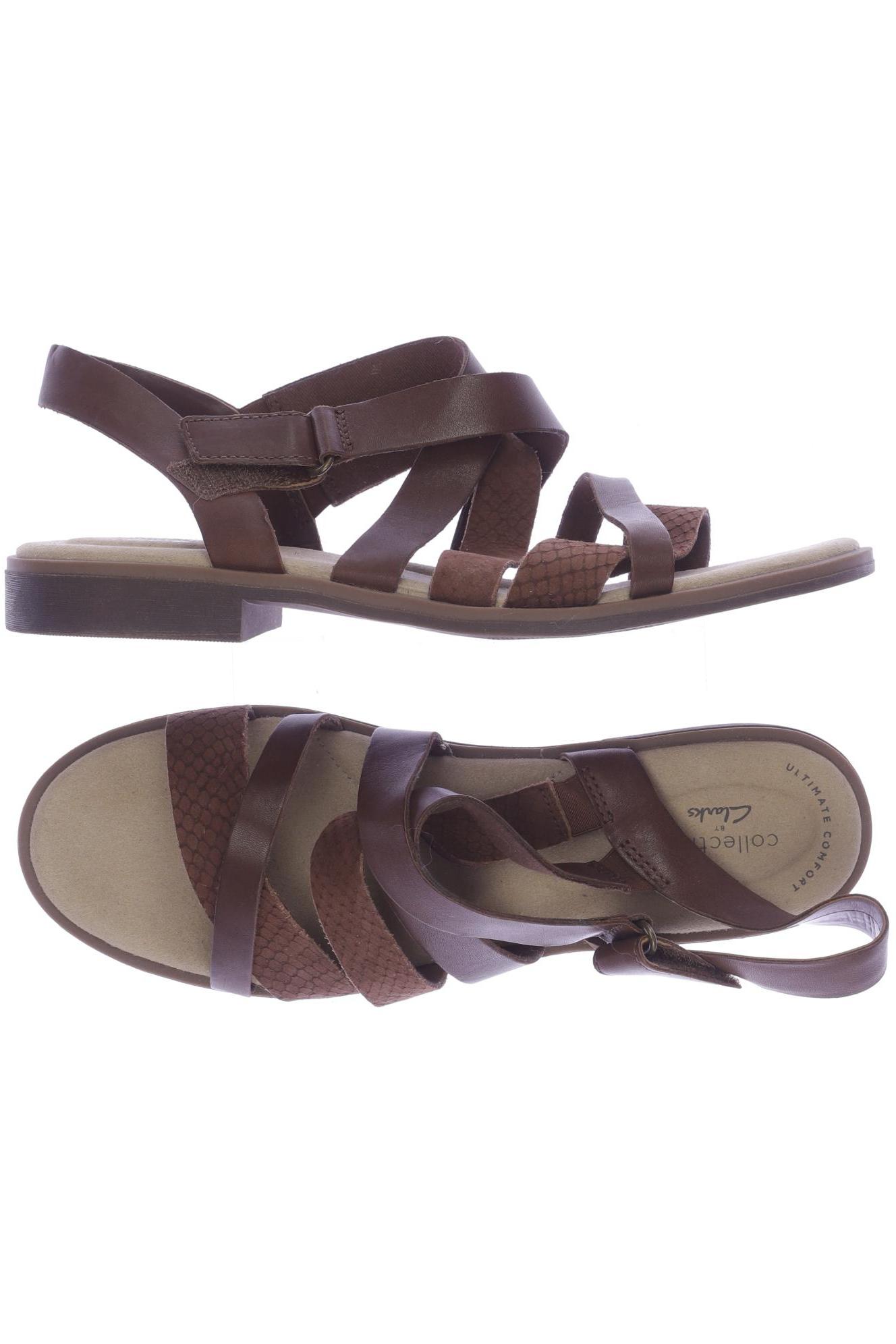 

Clarks Damen Sandale, braun, Gr. 39