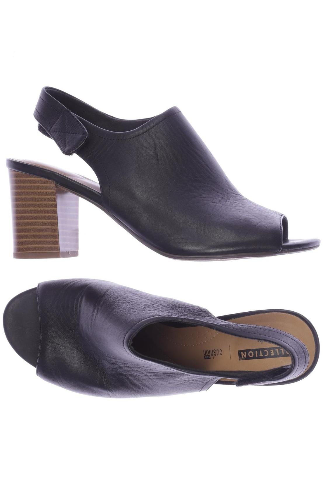 

Clarks Damen Sandale, schwarz, Gr. 39.5