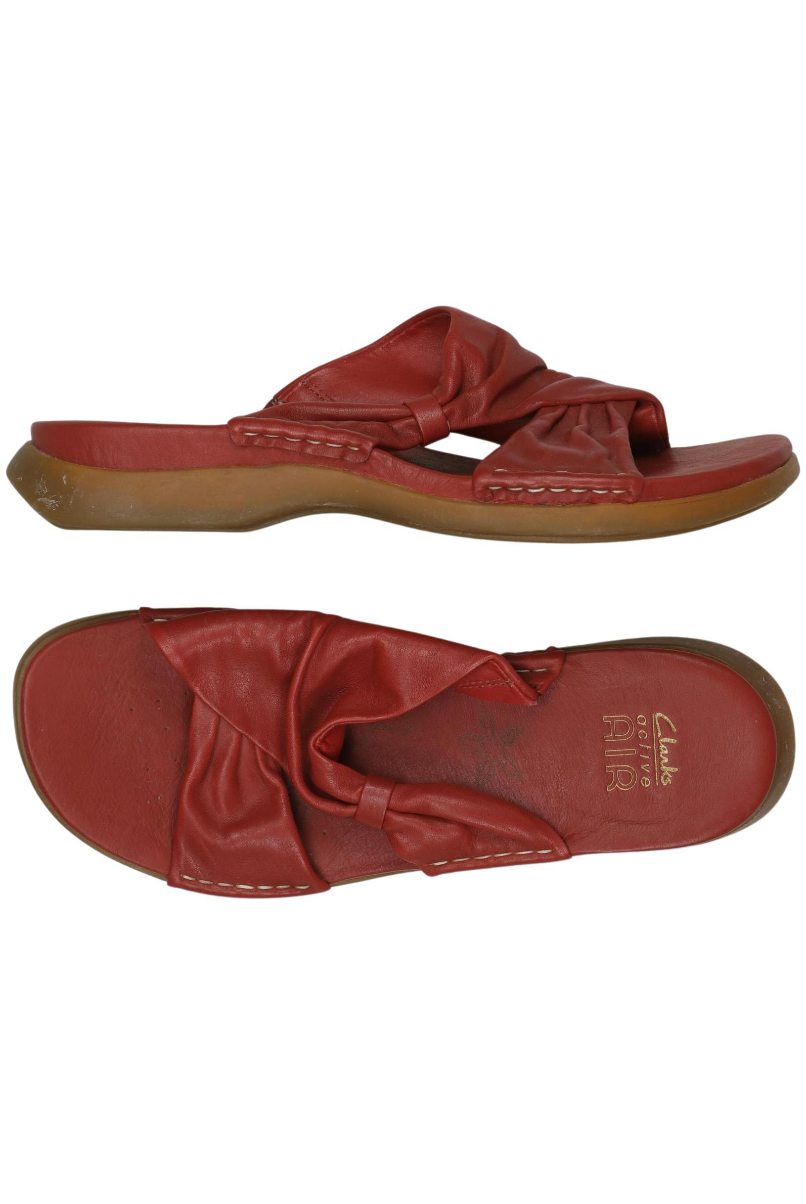 

Clarks Damen Sandale, rot, Gr. 6.5