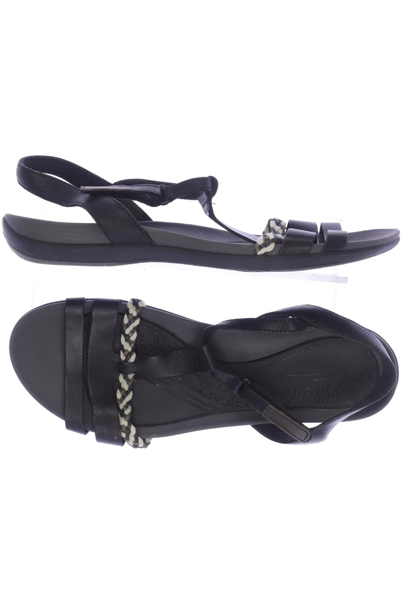 

Clarks Damen Sandale, schwarz