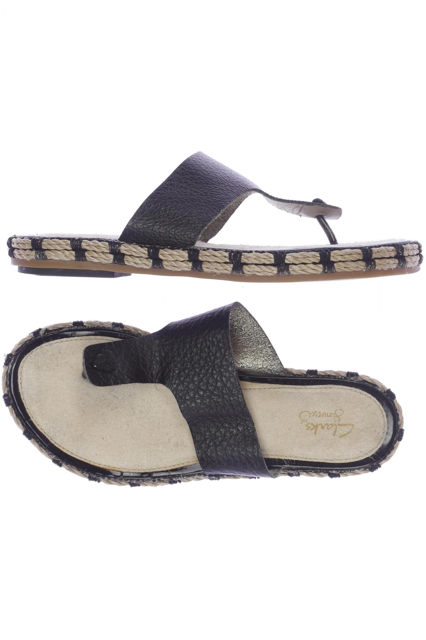 

Clarks Damen Sandale, schwarz, Gr. 41.5