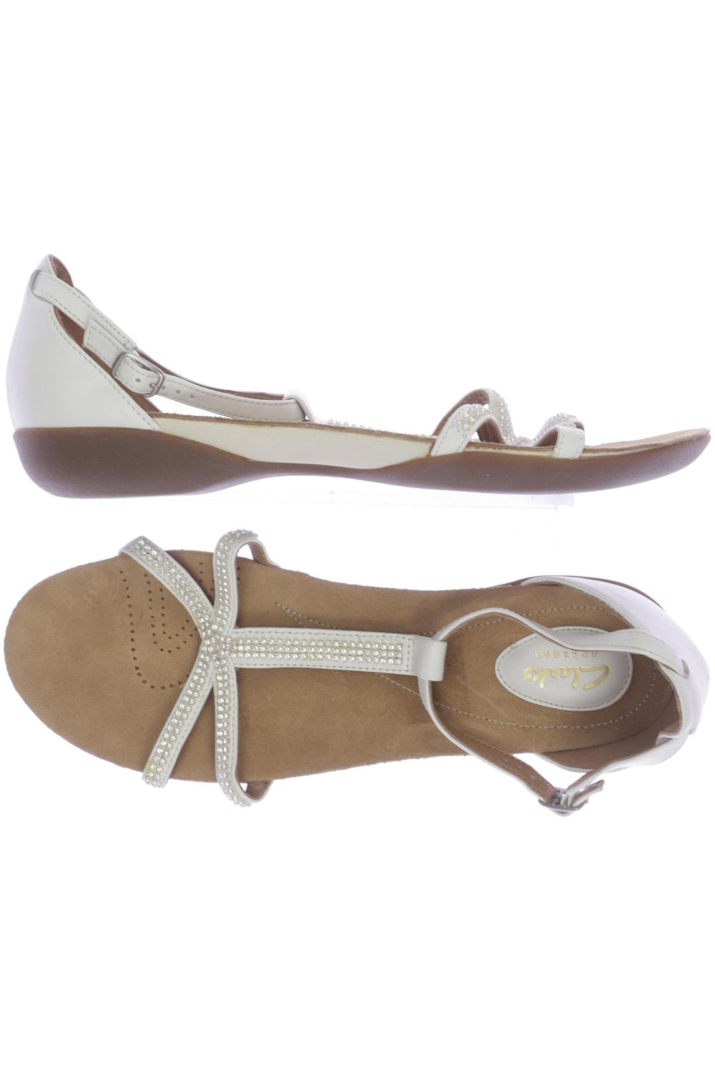 

Clarks Damen Sandale, weiß