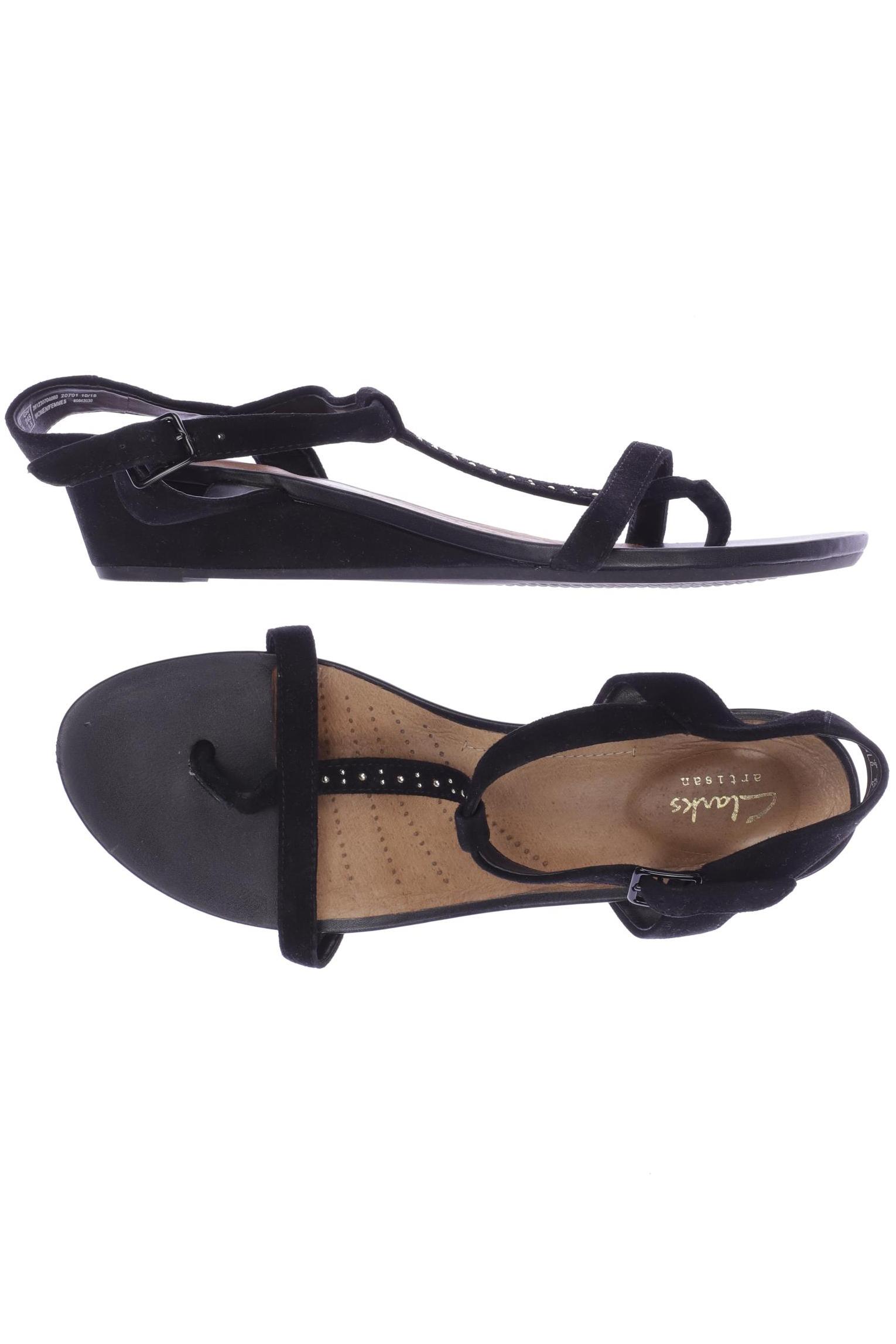

Clarks Damen Sandale, schwarz, Gr. 39.5