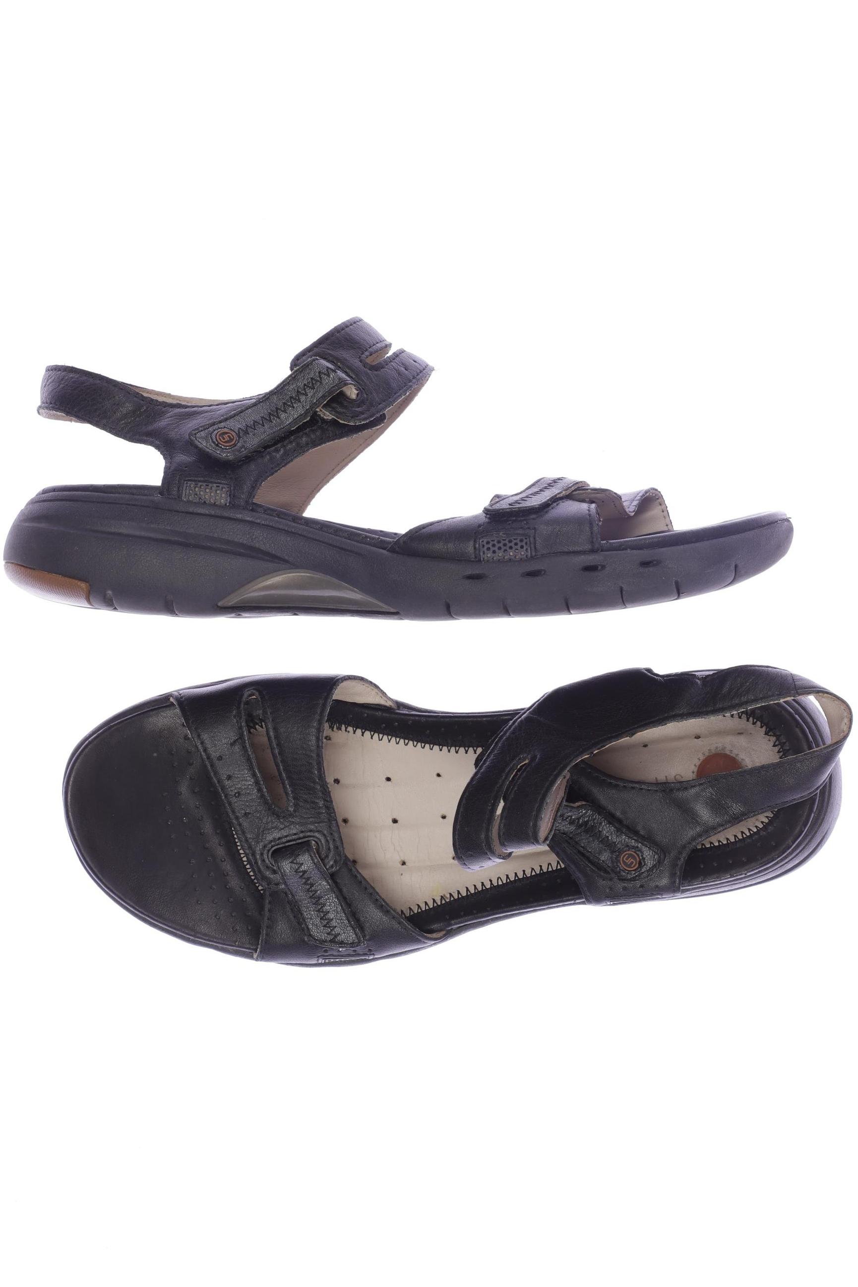 

Clarks Damen Sandale, schwarz, Gr. 6.5
