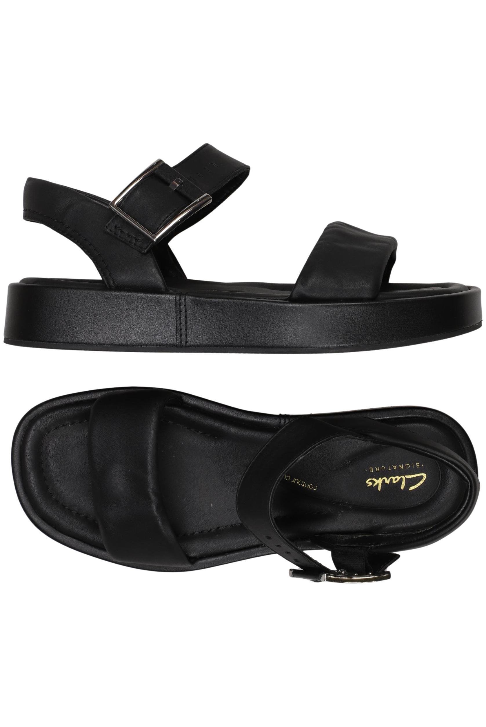 

Clarks Damen Sandale, schwarz, Gr. 39
