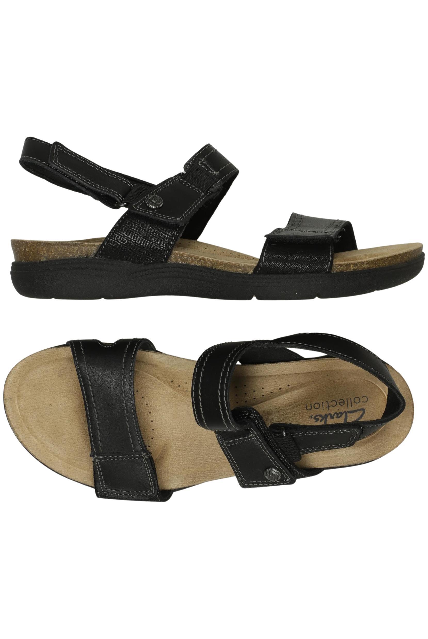 

Clarks Damen Sandale, schwarz, Gr. 40