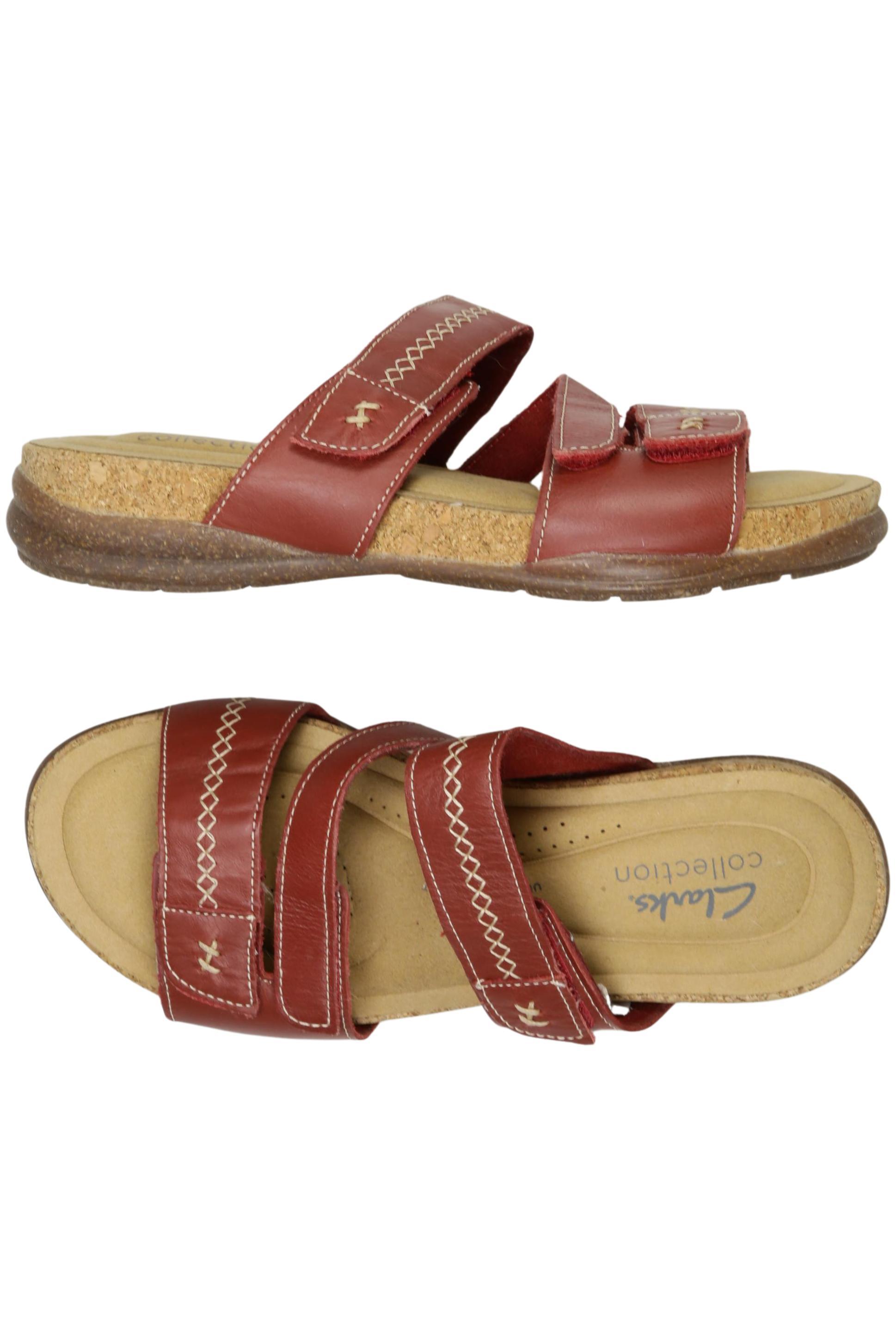 

Clarks Damen Sandale, rot, Gr. 36