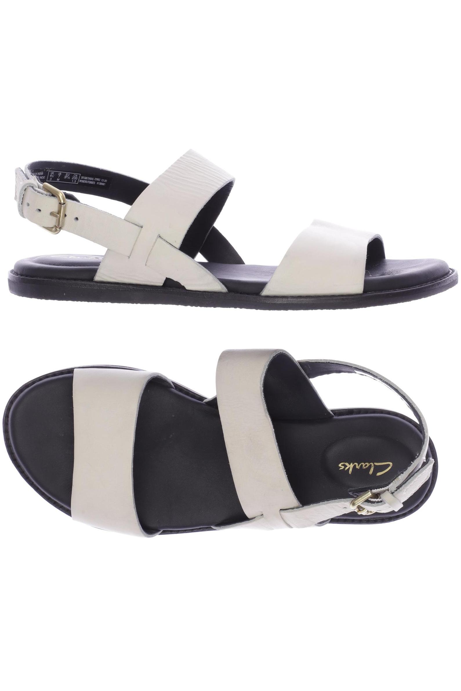 

Clarks Damen Sandale, cremeweiß