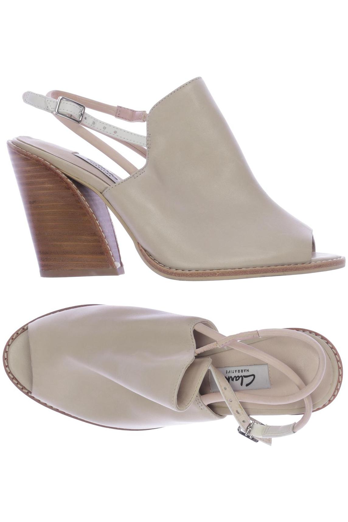 

Clarks Damen Sandale, beige, Gr. 39