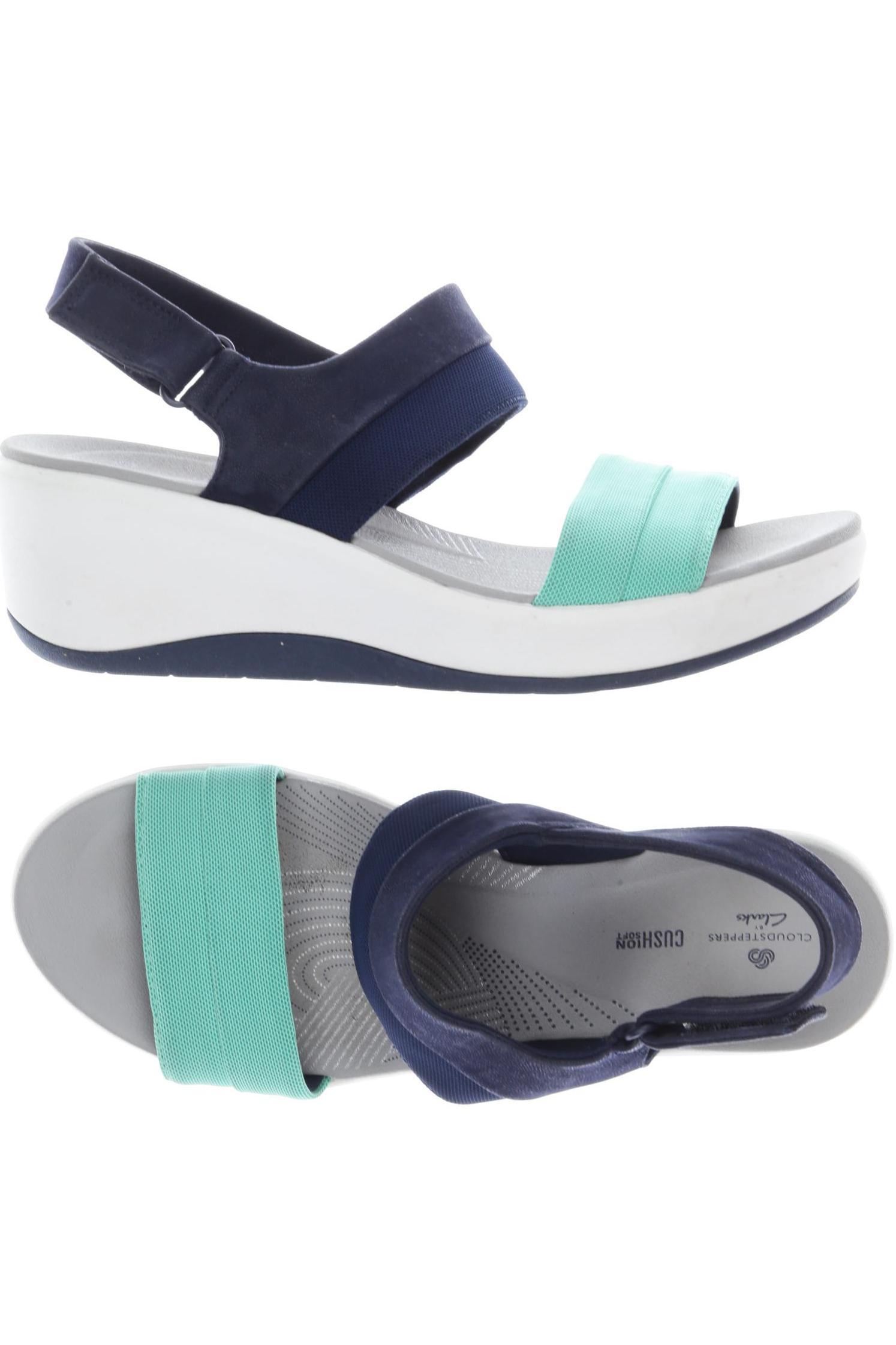 

Clarks Damen Sandale, marineblau, Gr. 40