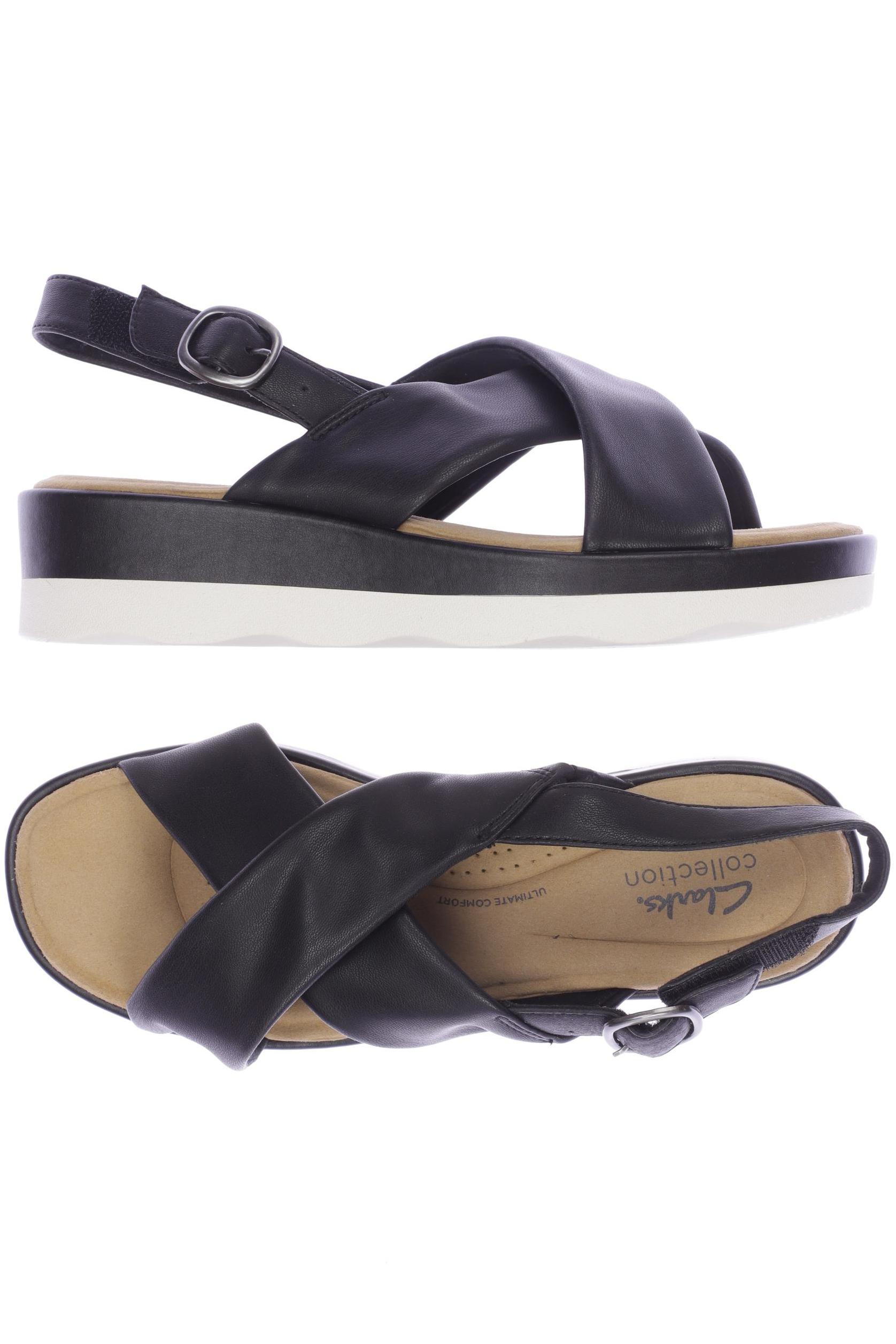 

Clarks Damen Sandale, schwarz