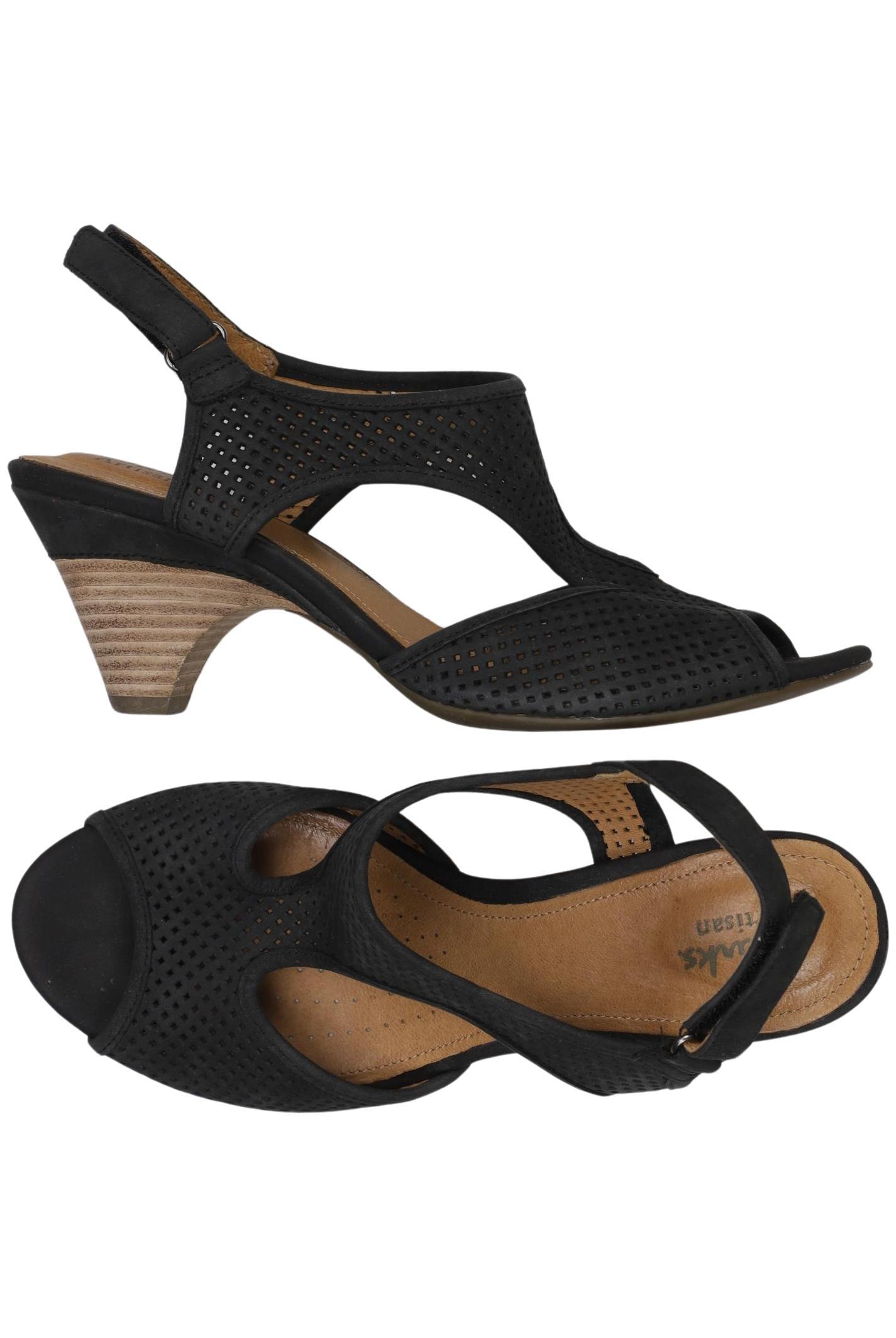 

Clarks Damen Sandale, schwarz, Gr. 4