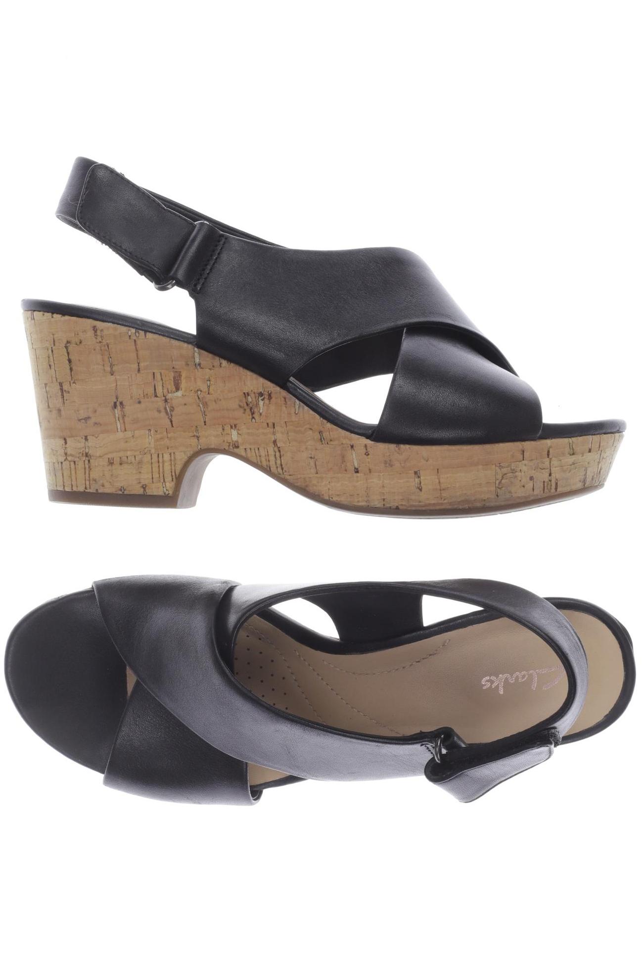 

Clarks Damen Sandale, schwarz