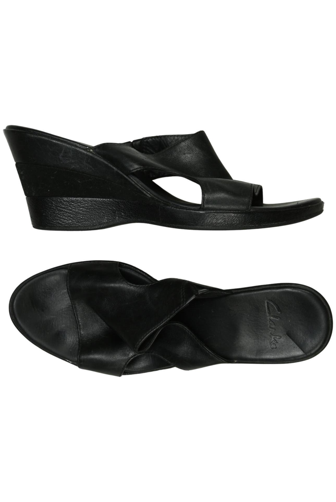 

Clarks Damen Sandale, schwarz, Gr. 6.5