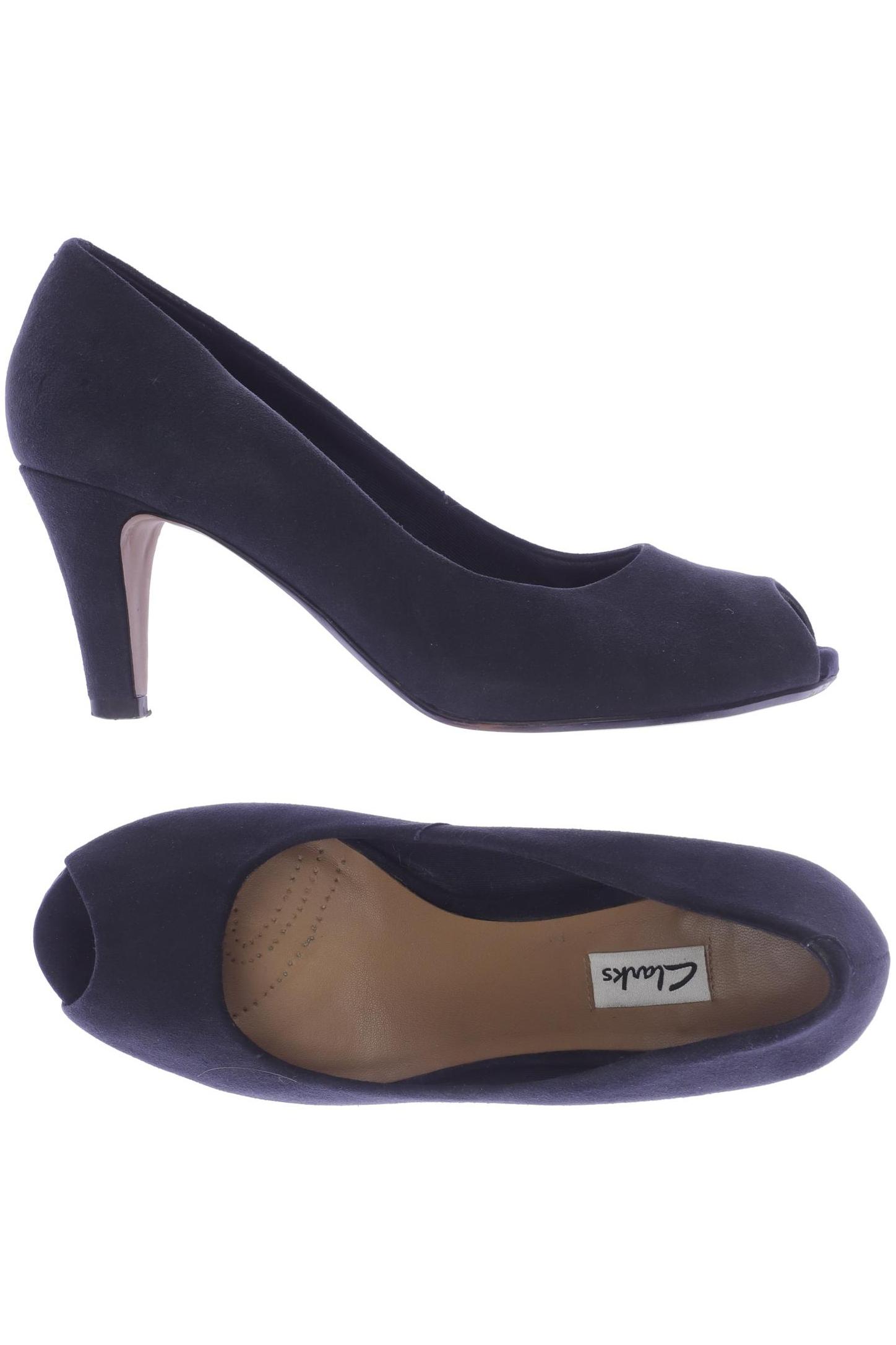 

Clarks Damen Sandale, marineblau, Gr. 4.5