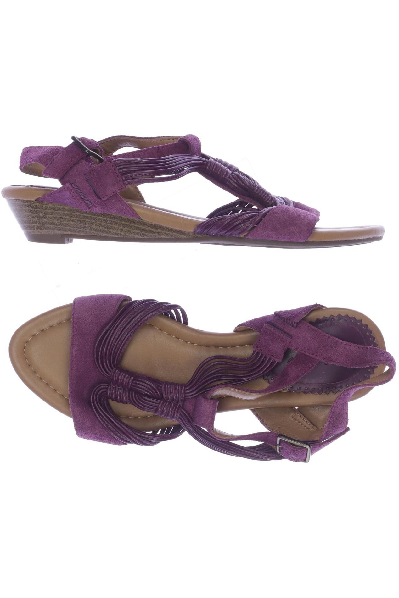 

Clarks Damen Sandale, flieder, Gr. 4