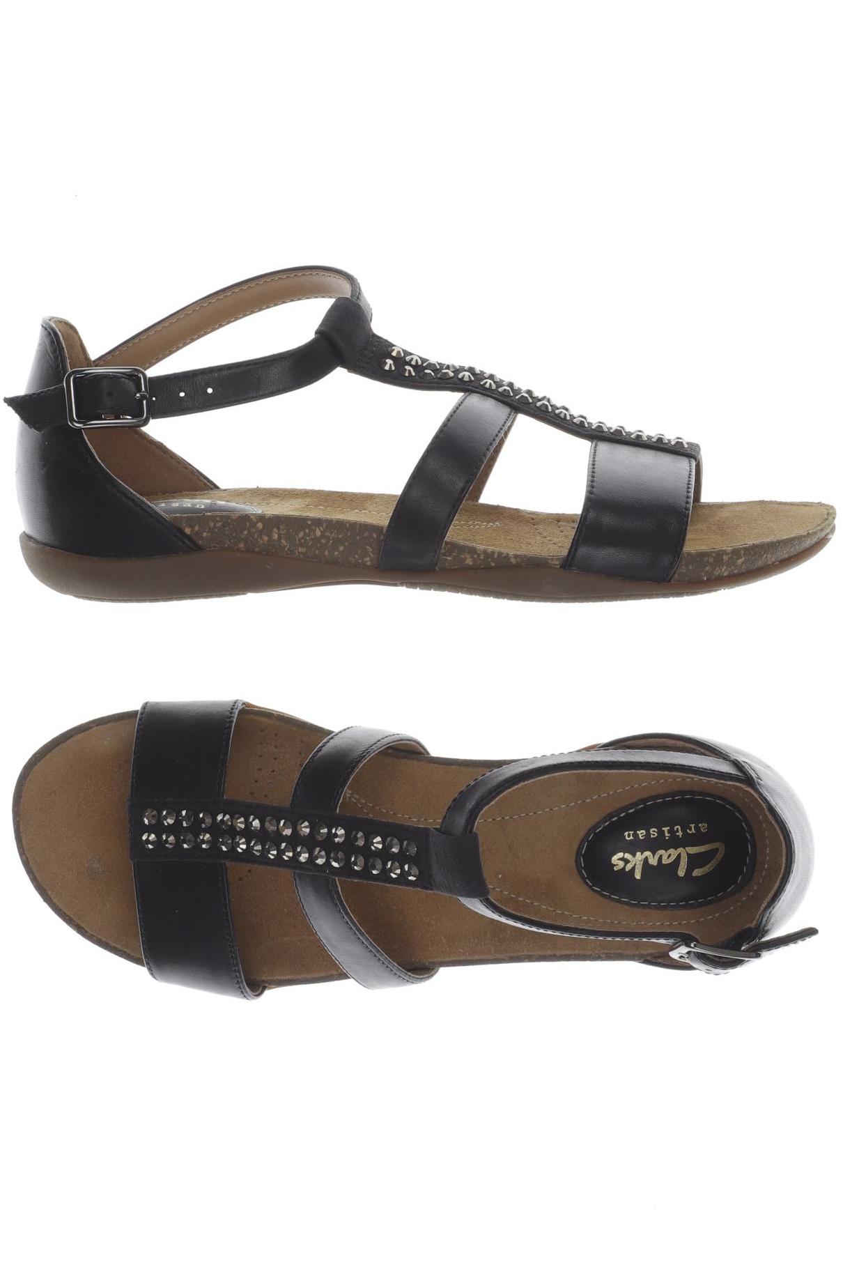 

Clarks Damen Sandale, schwarz, Gr. 36