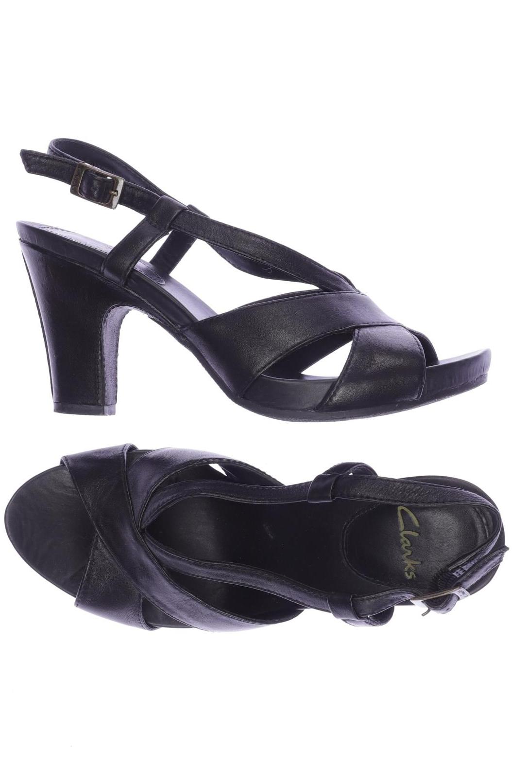 

Clarks Damen Sandale, schwarz, Gr. 5