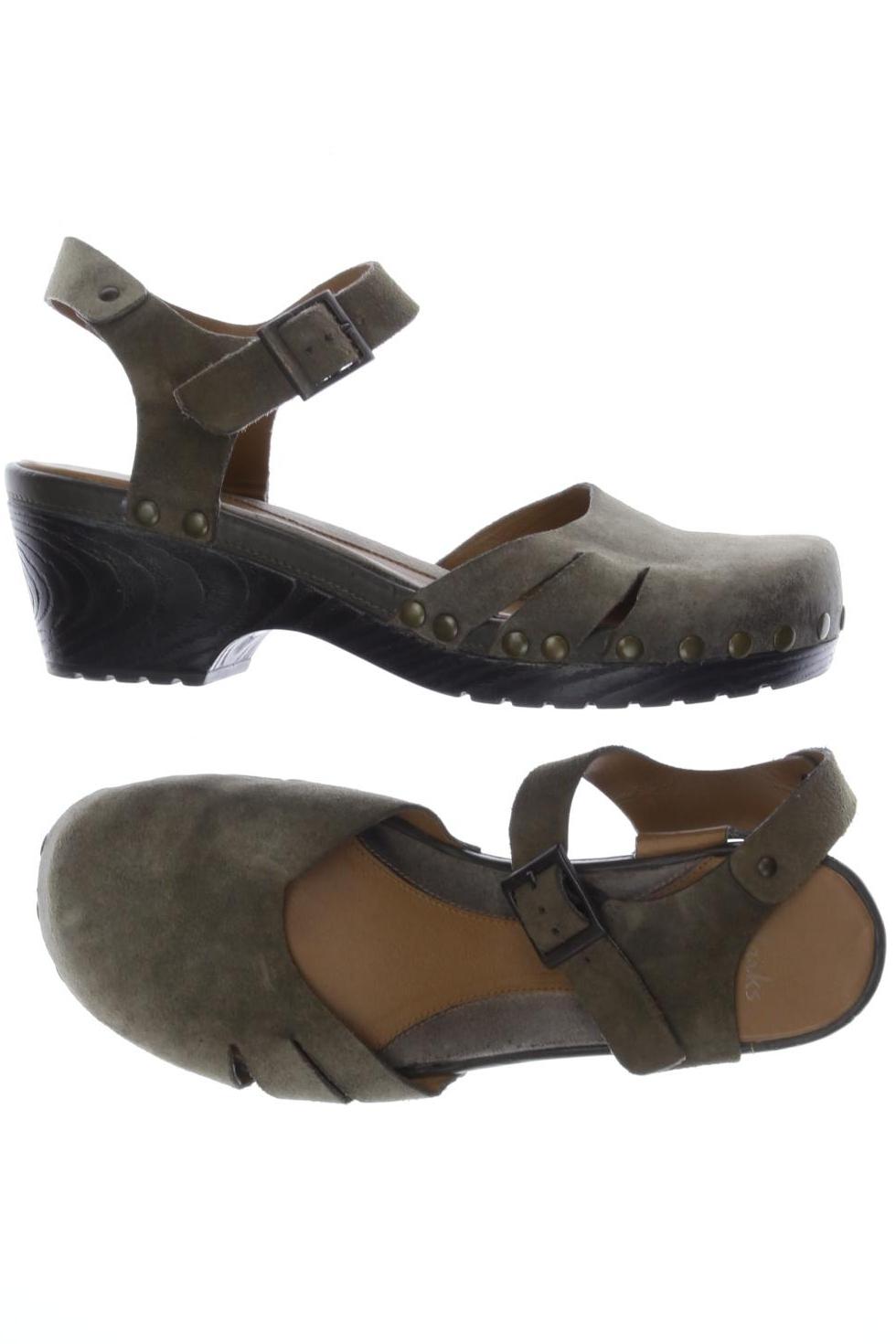 

Clarks Damen Sandale, grün, Gr. 6.5