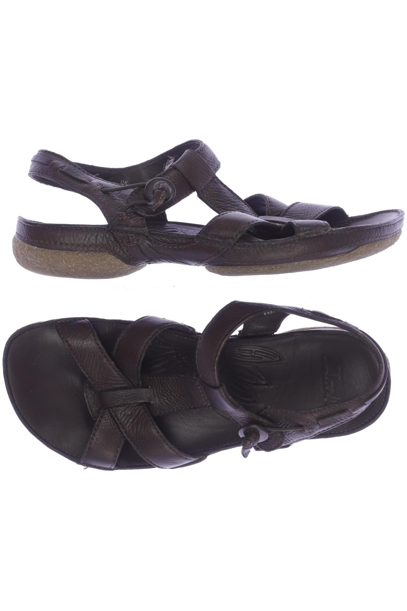 

Clarks Damen Sandale, braun, Gr. 5