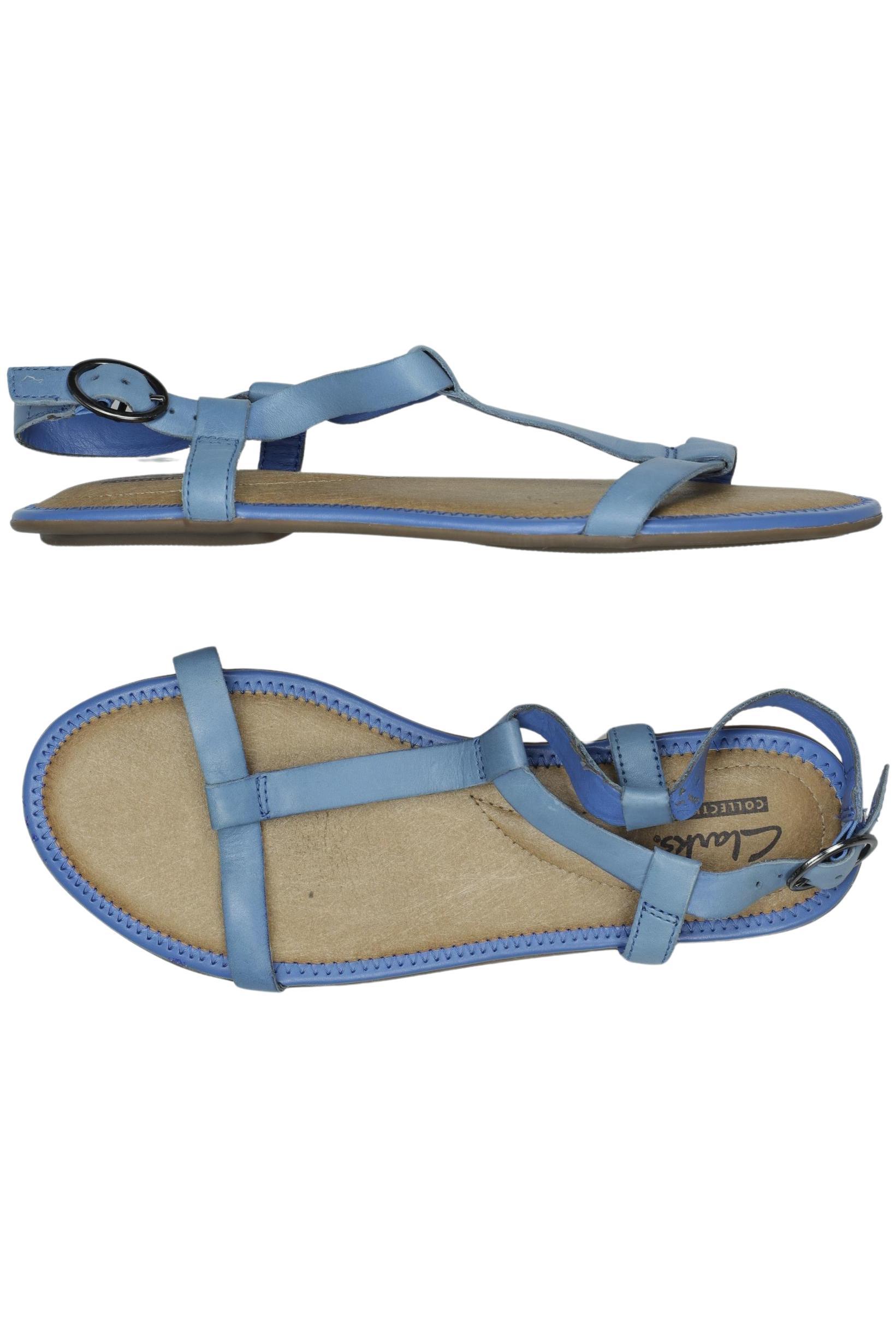 

Clarks Damen Sandale, blau, Gr. 37.5