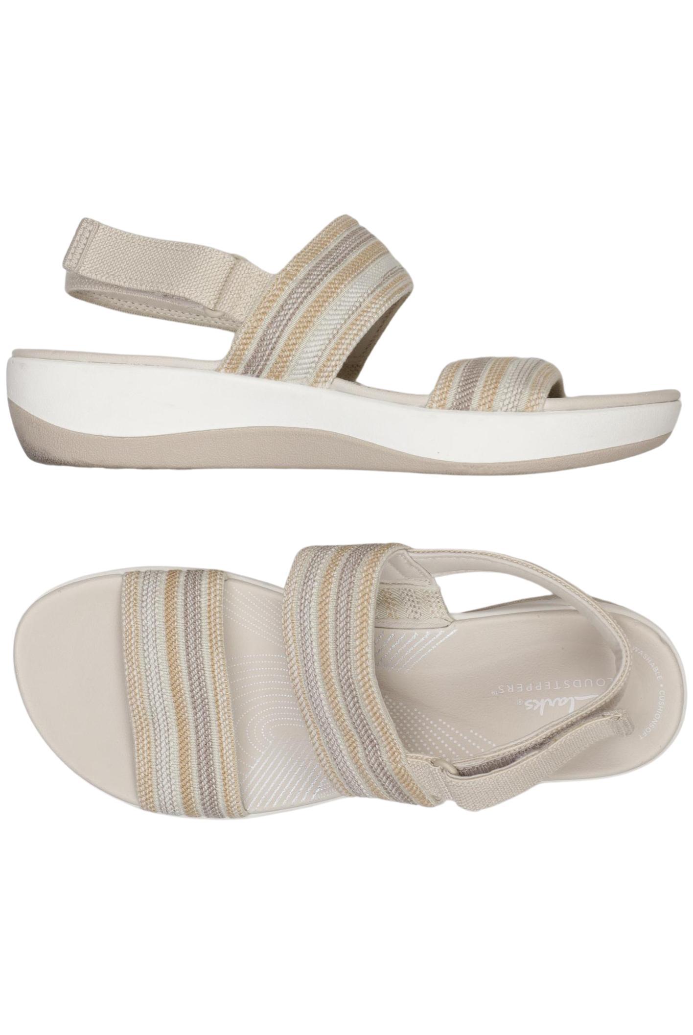 

Clarks Damen Sandale, beige, Gr. 40